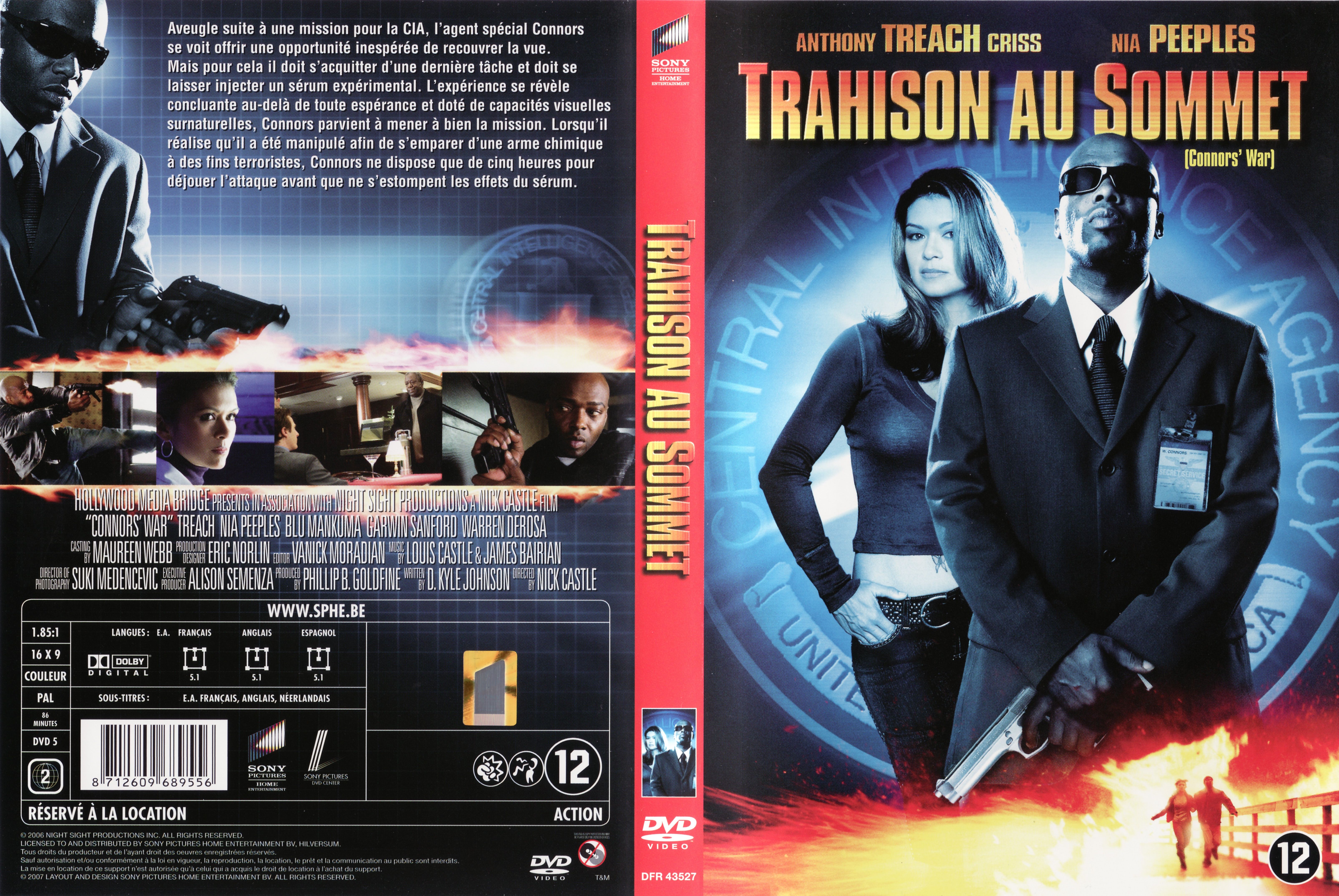 Jaquette DVD Trahison au sommet v2