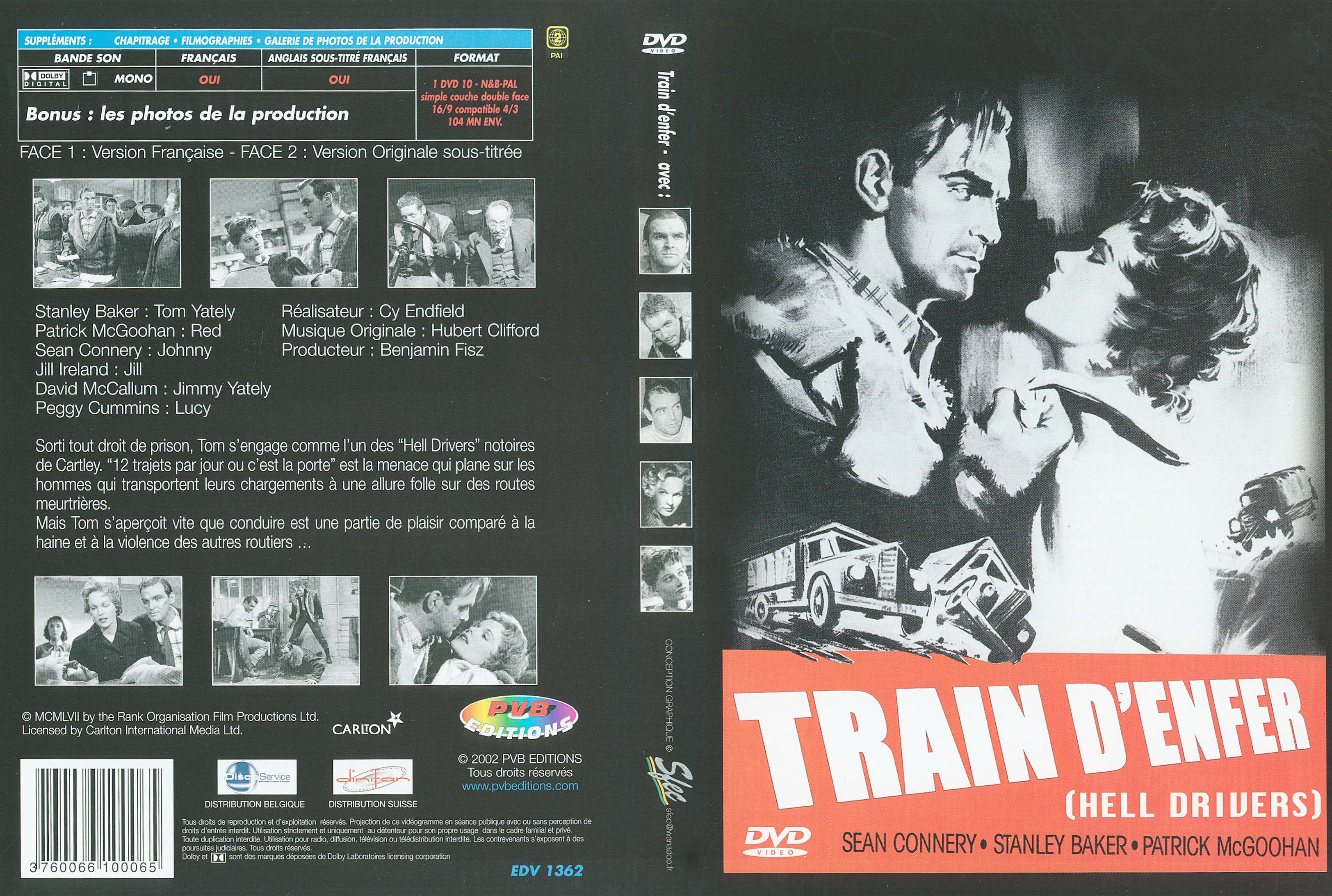 Jaquette DVD Train d