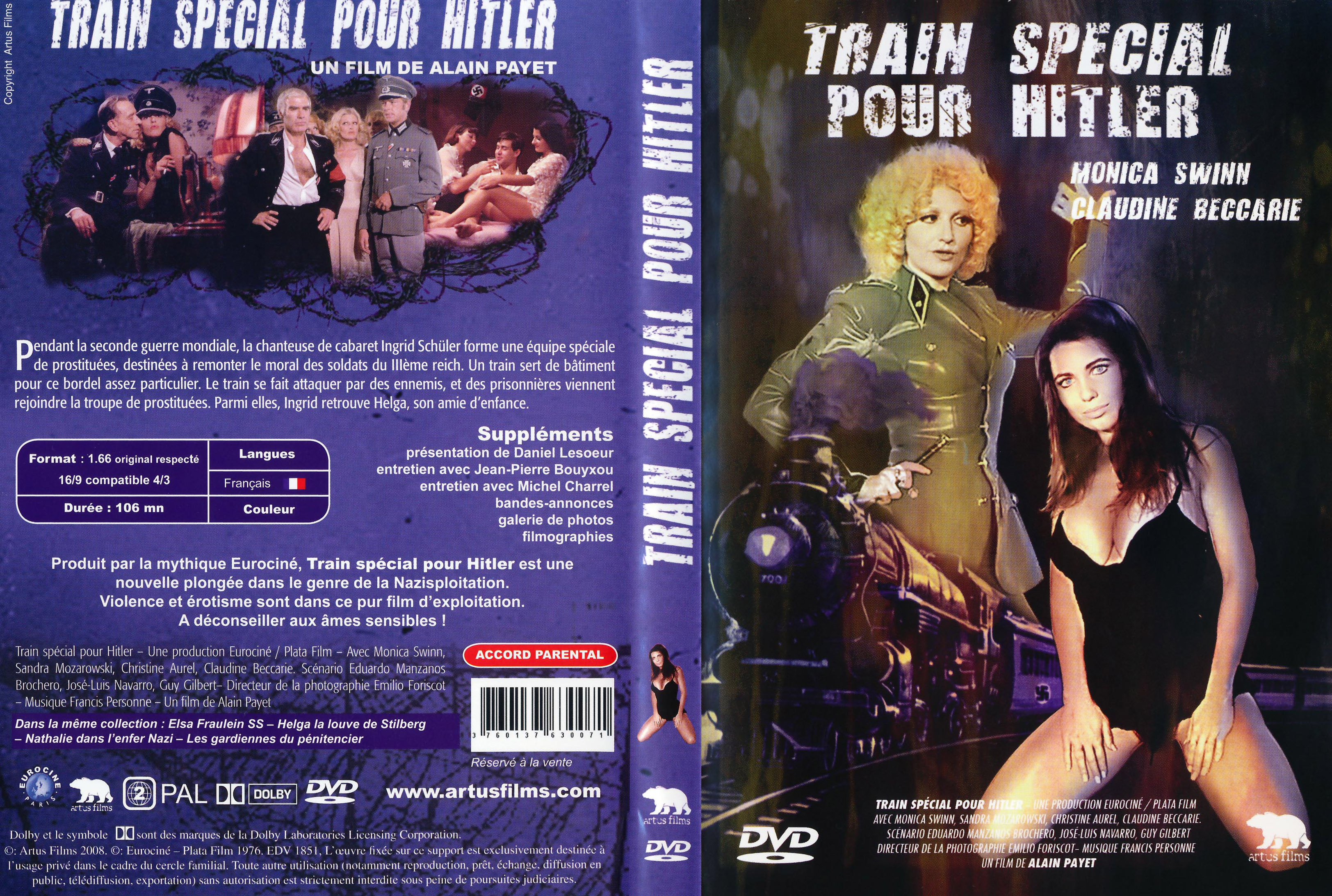 Jaquette DVD Train special pour Hitler