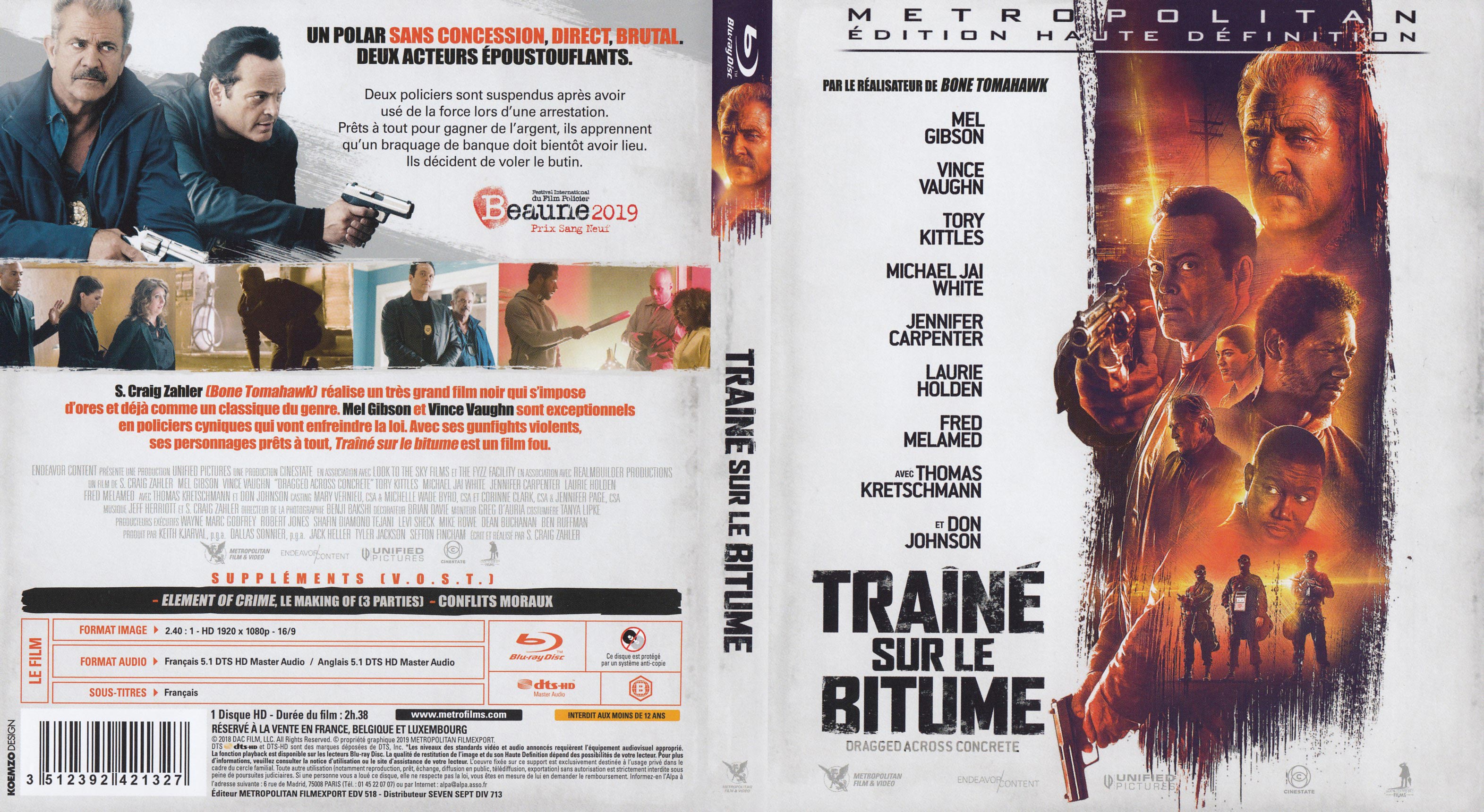 Jaquette DVD Train sur le bitume (BLU-RAY)