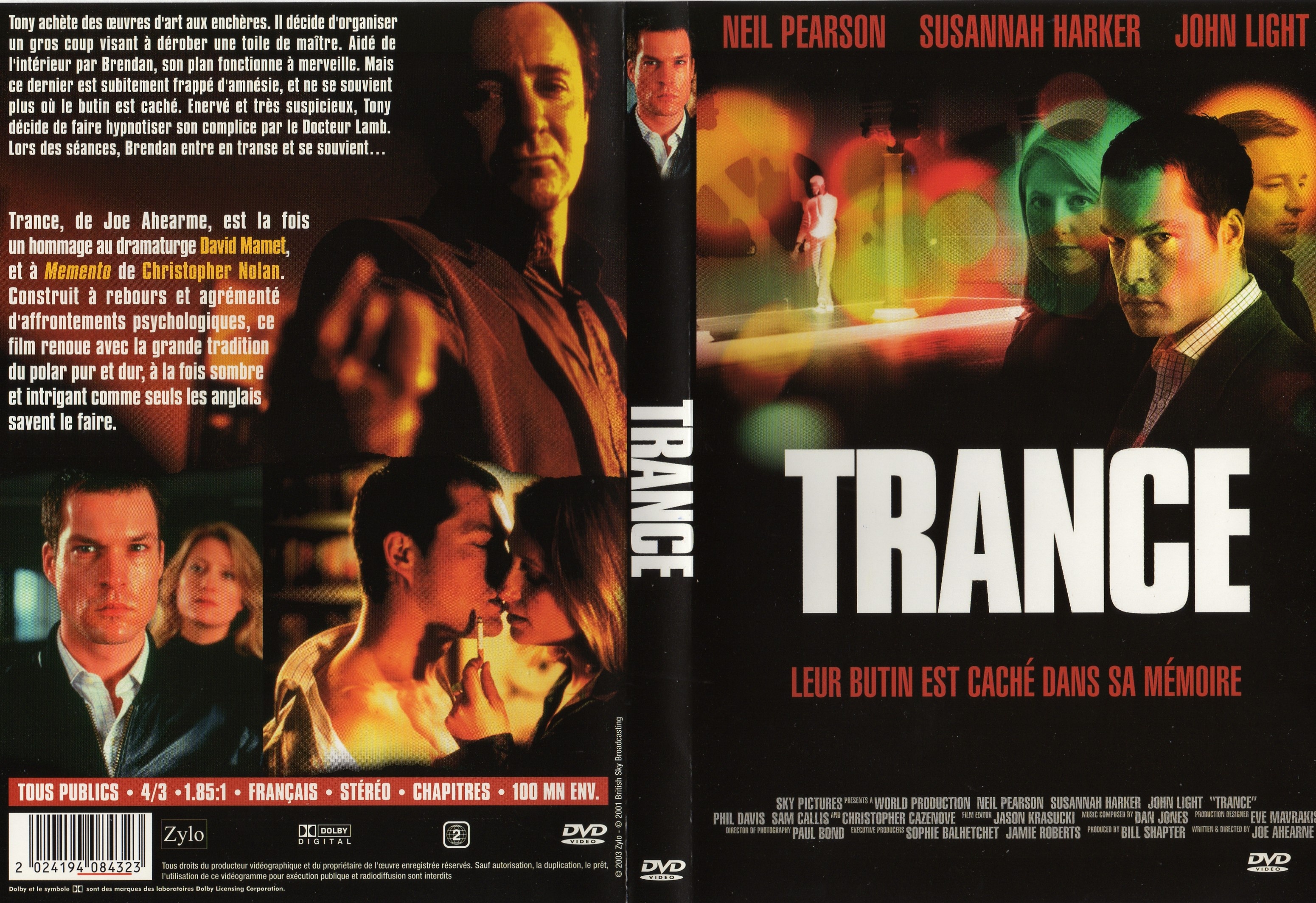 Jaquette DVD Trance