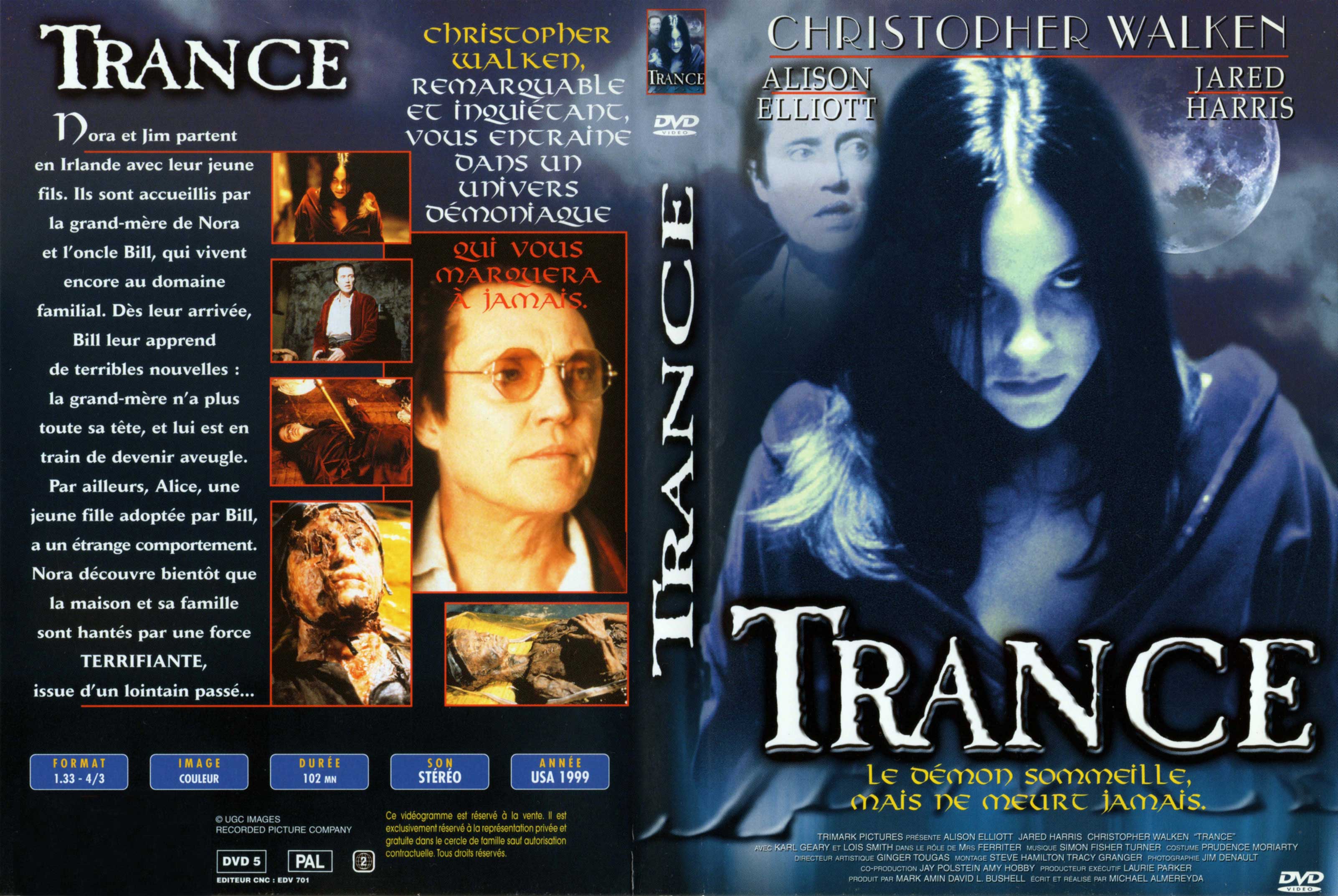 Jaquette DVD Trance (1998)