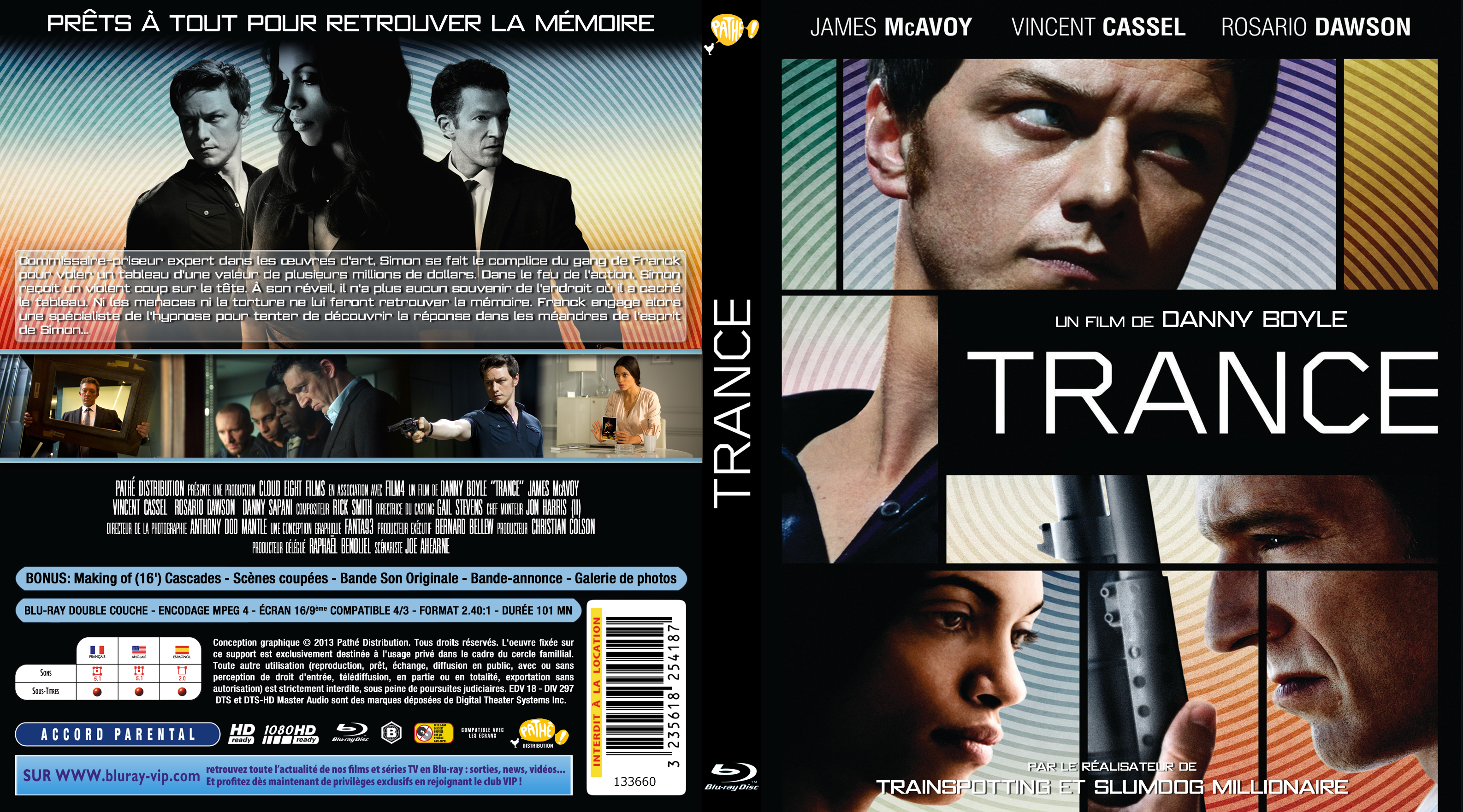 Jaquette DVD de Trance (2013) custom (BLU-RAY) - Cinéma ...