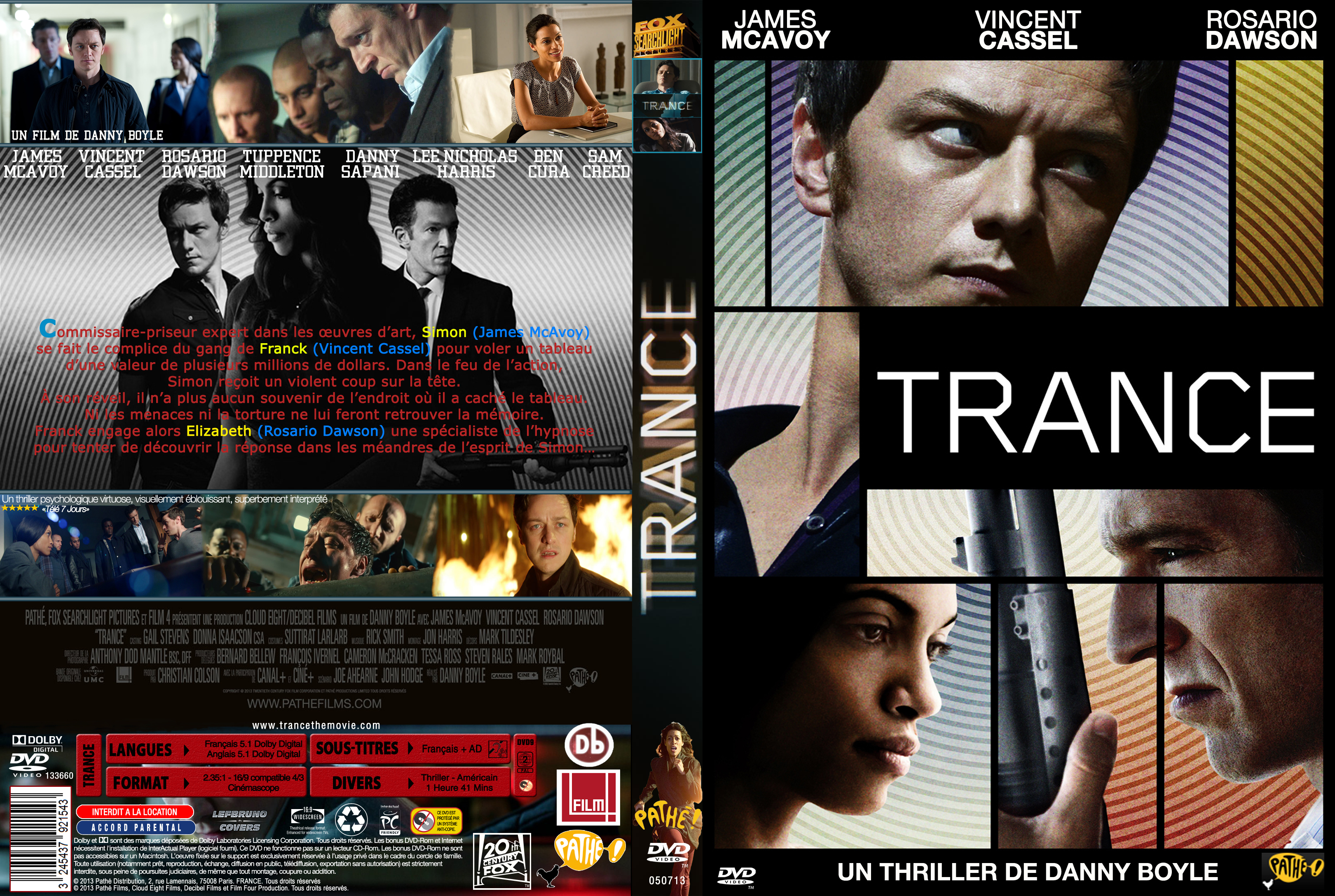 Jaquette DVD Trance (2013) custom v2