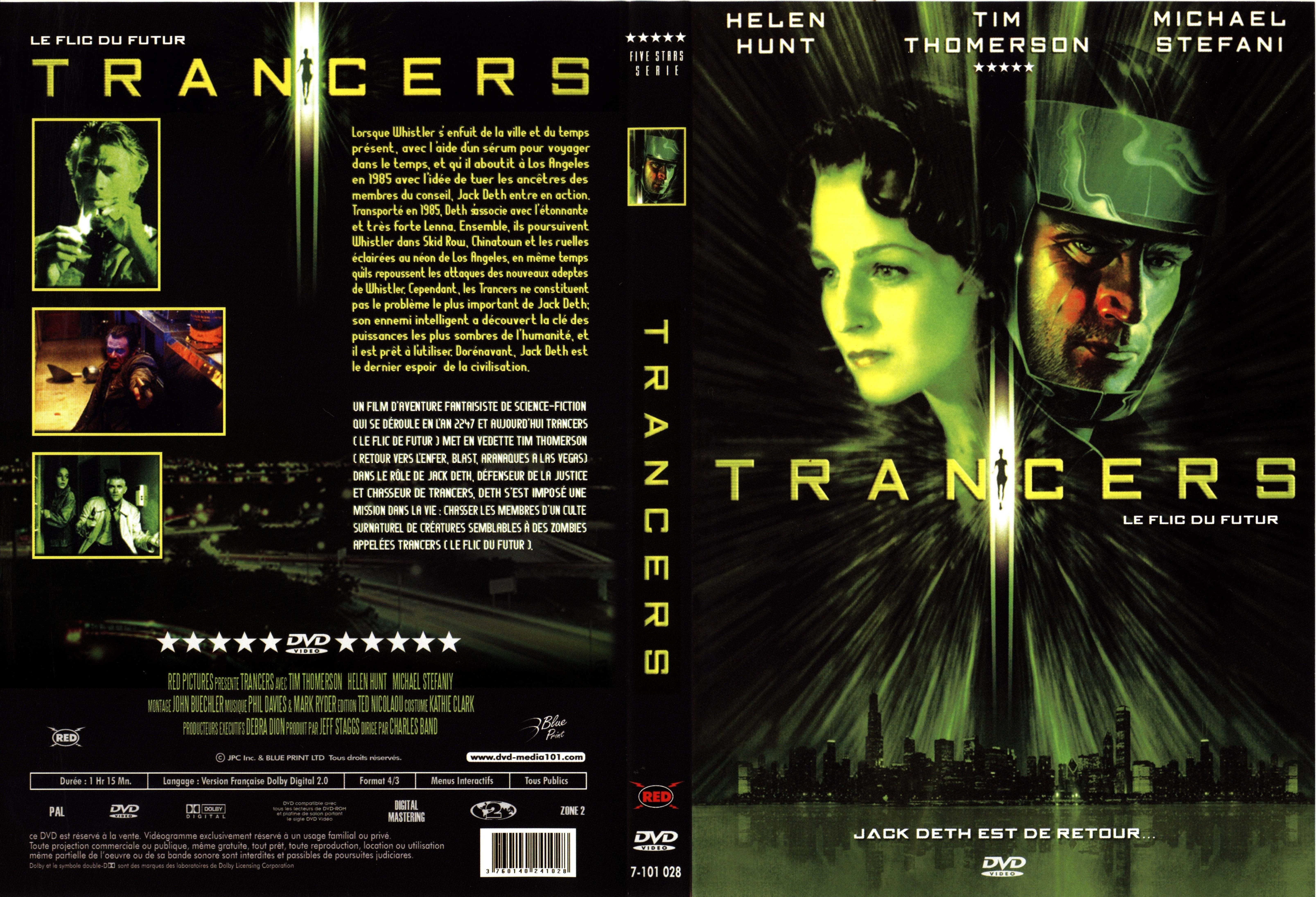 Jaquette DVD Trancers