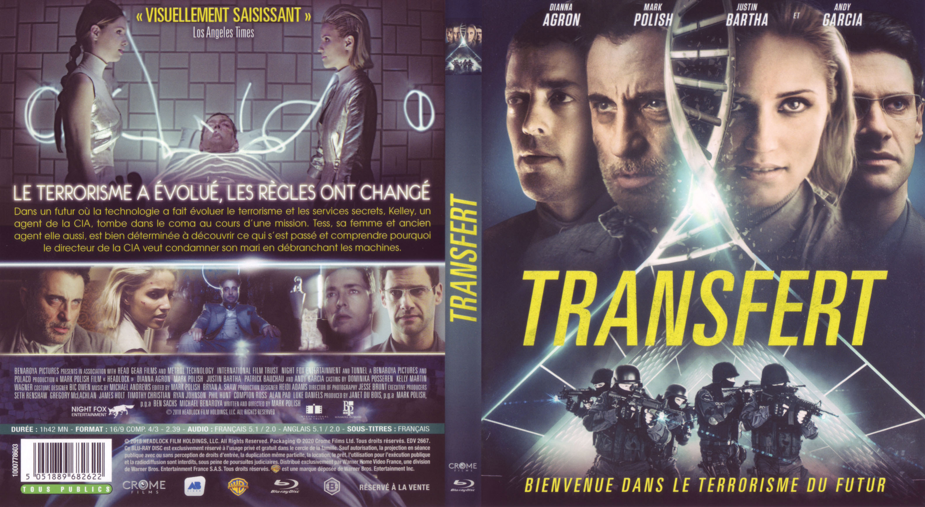 Jaquette DVD Transfert (BLU-RAY)