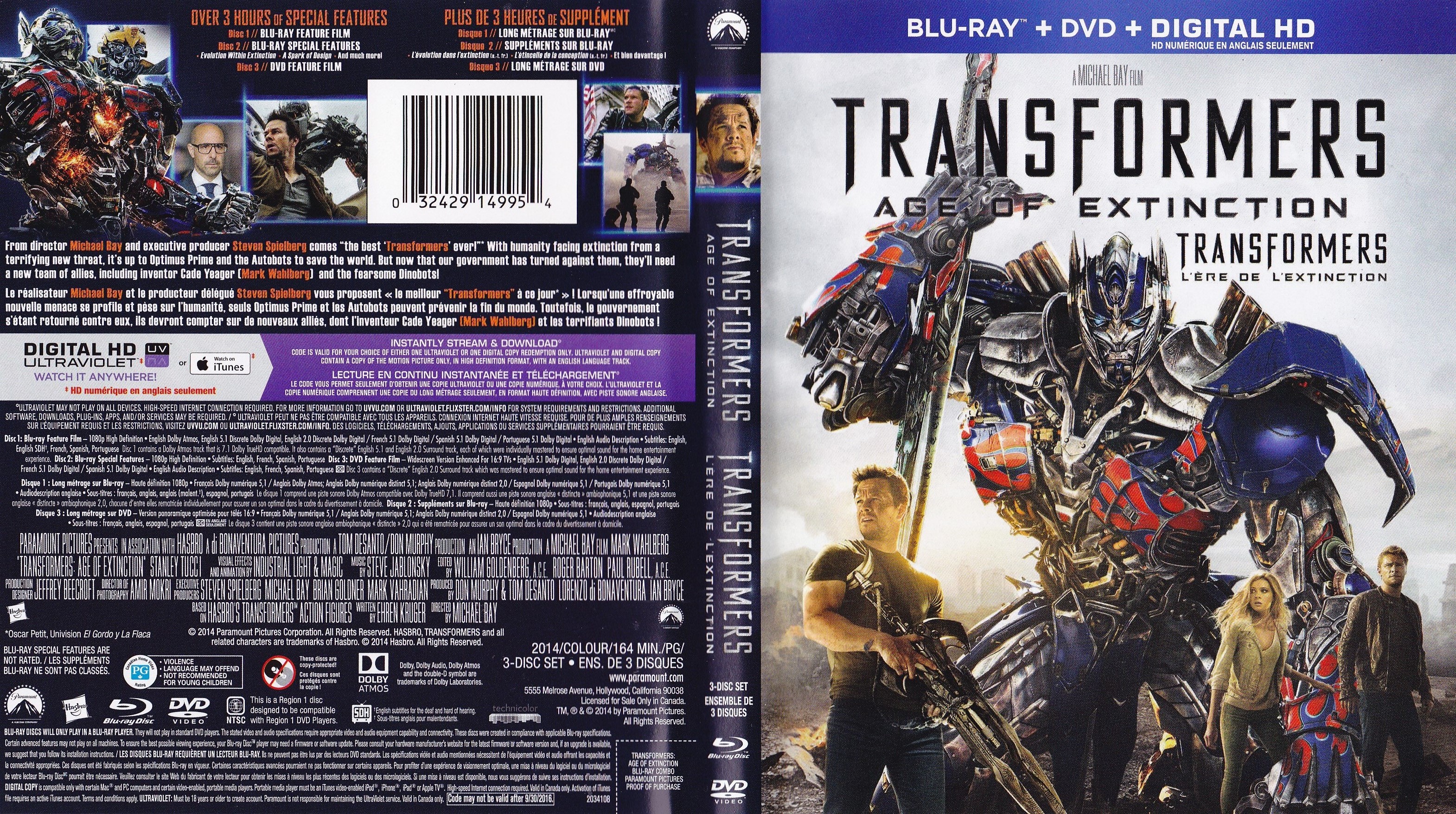 Jaquette DVD Transformer - l