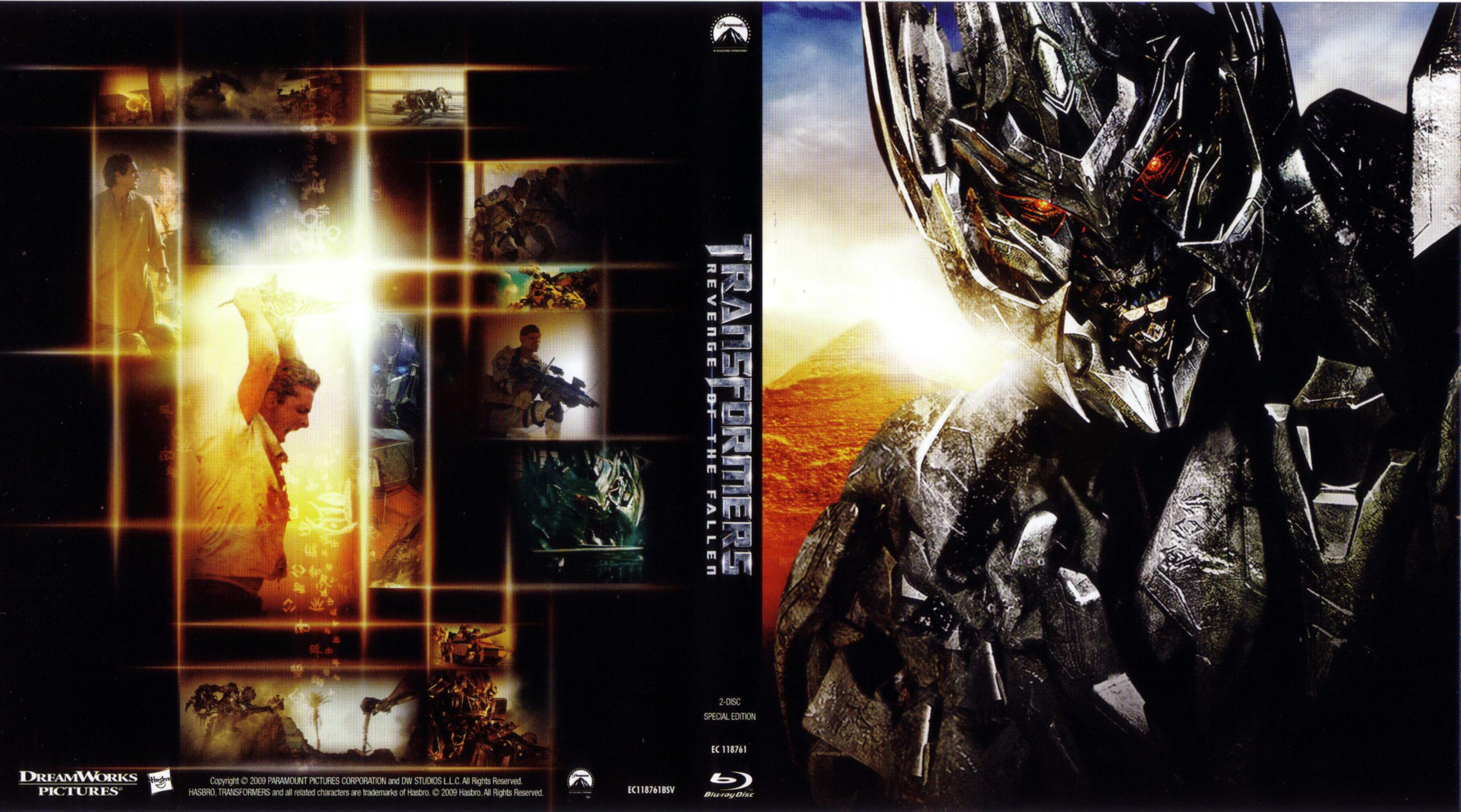 Jaquette DVD Transformers 2 (BLU-RAY)