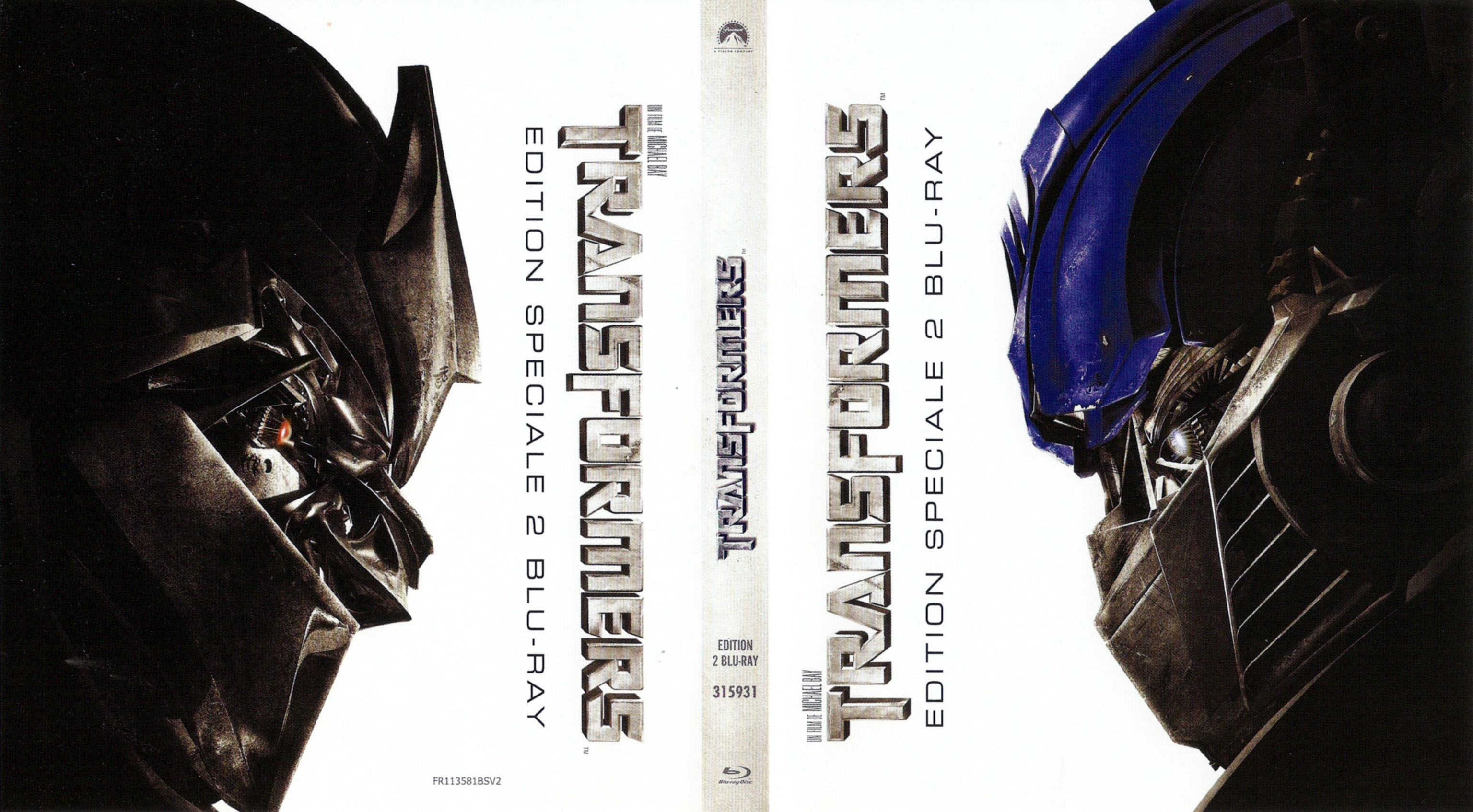 Jaquette DVD Transformers (BLU-RAY)