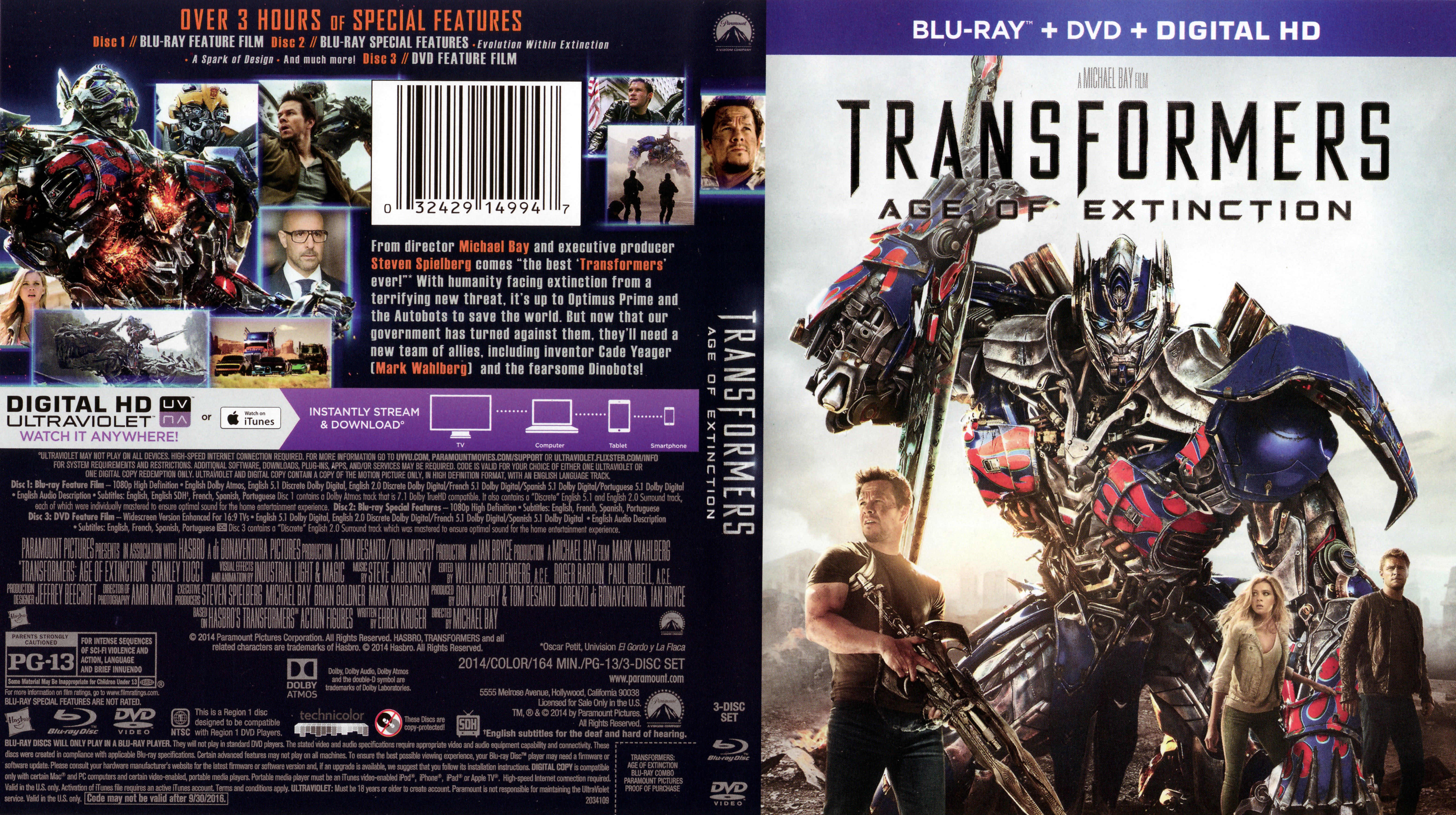 Jaquette DVD Transformers : l