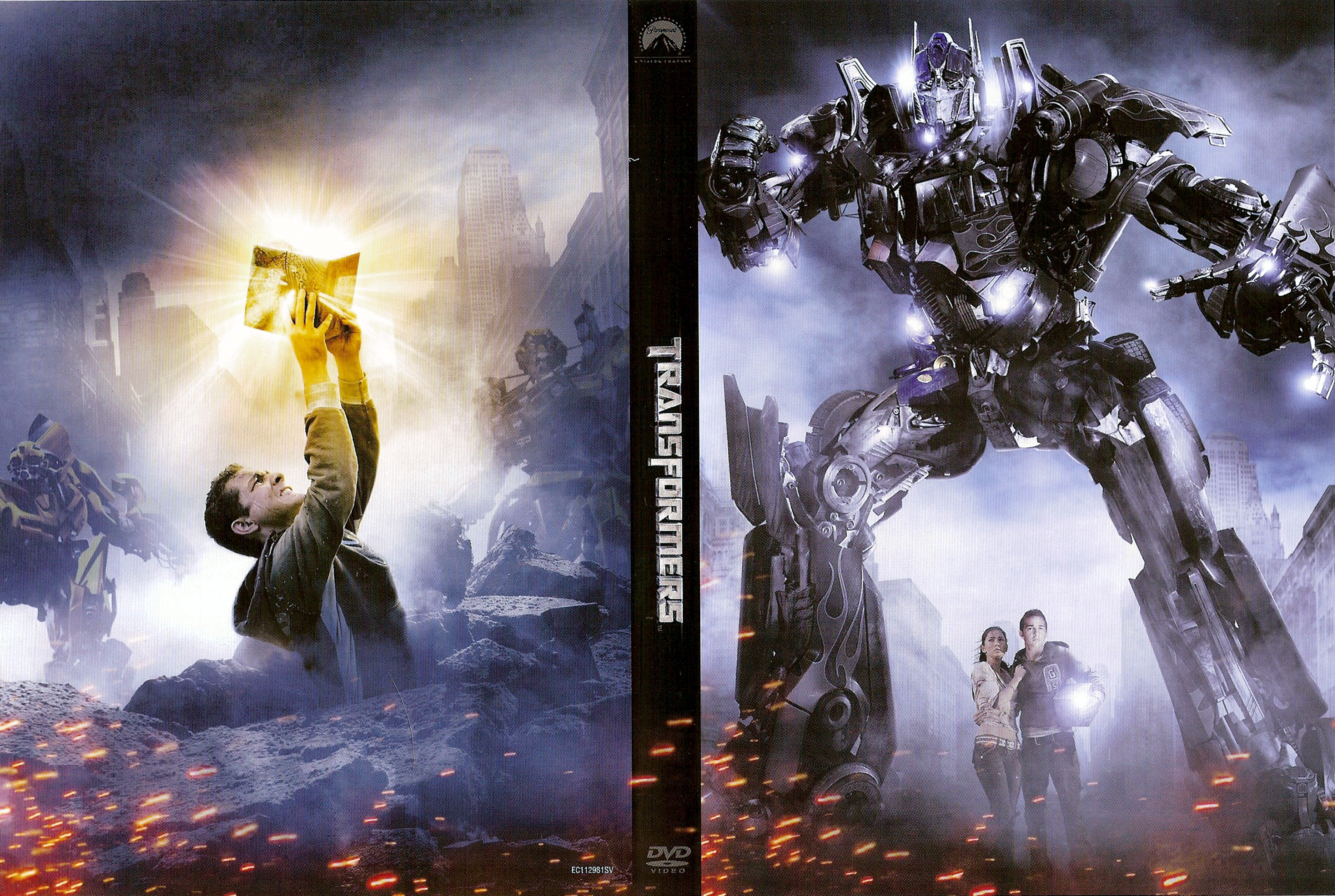 Jaquette DVD Transformers v2
