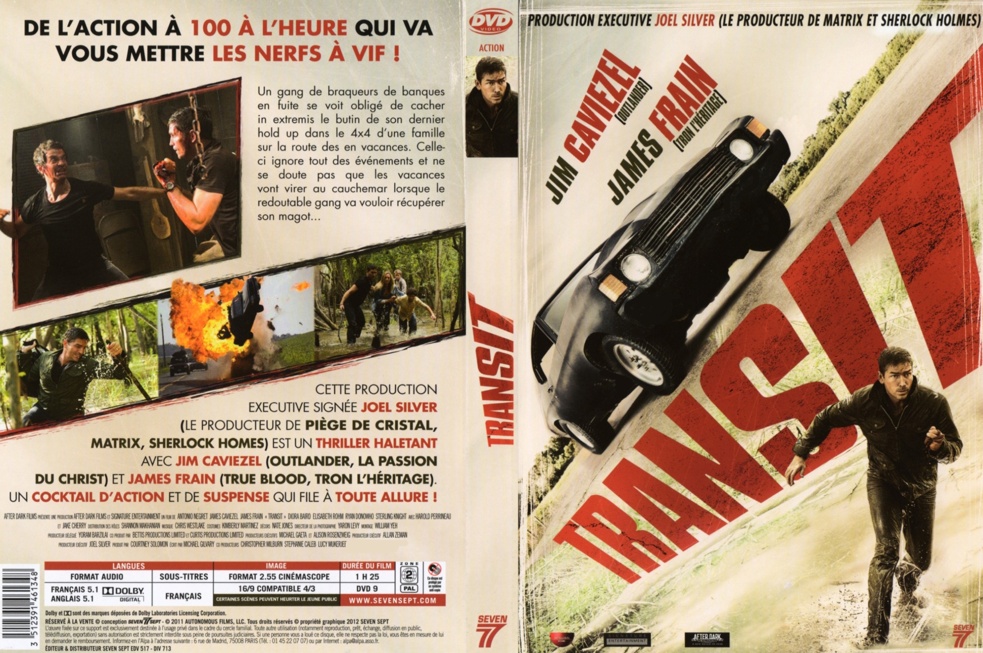 Jaquette DVD Transit (2011)