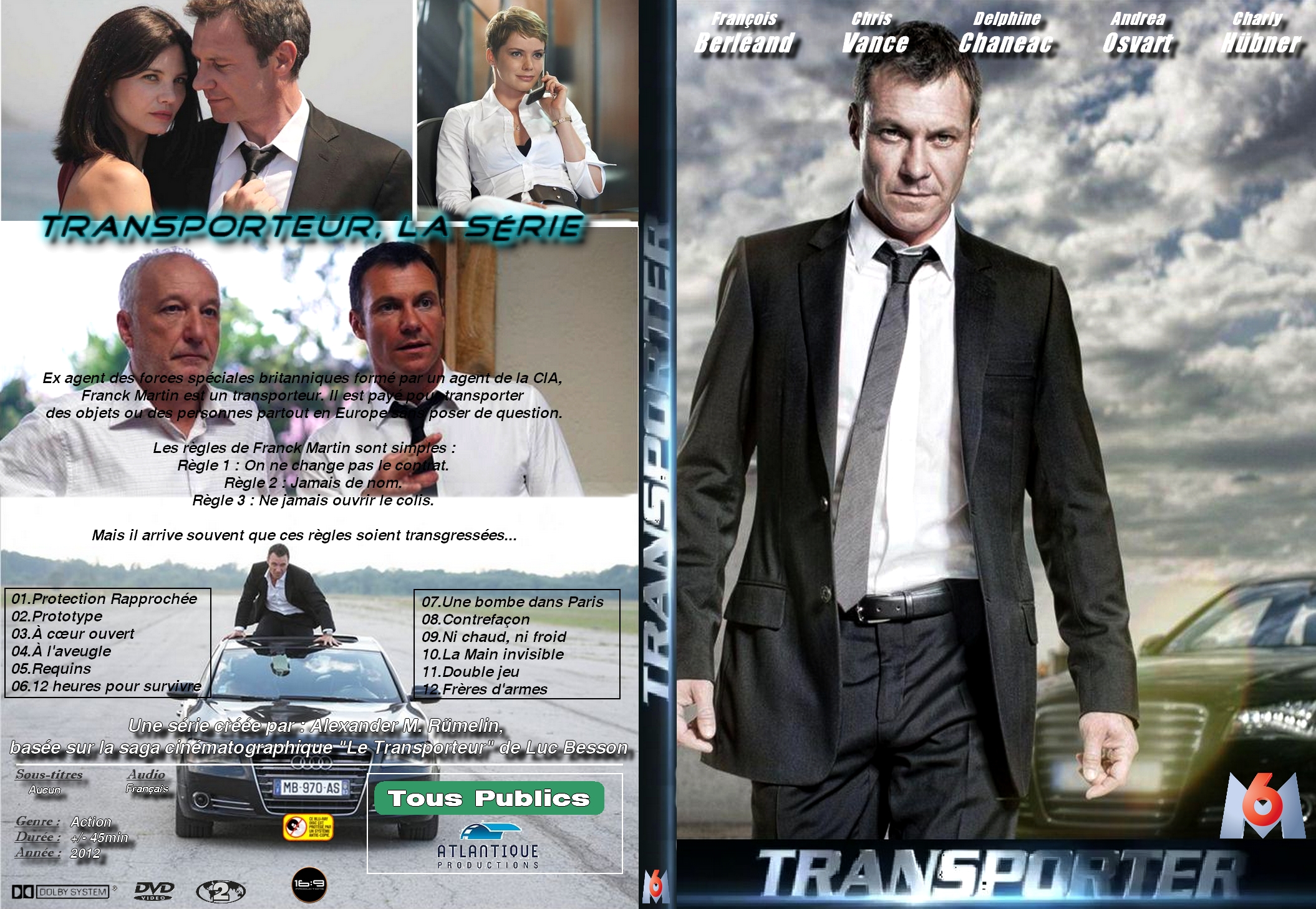 Jaquette DVD Transporteur (Srie) custom