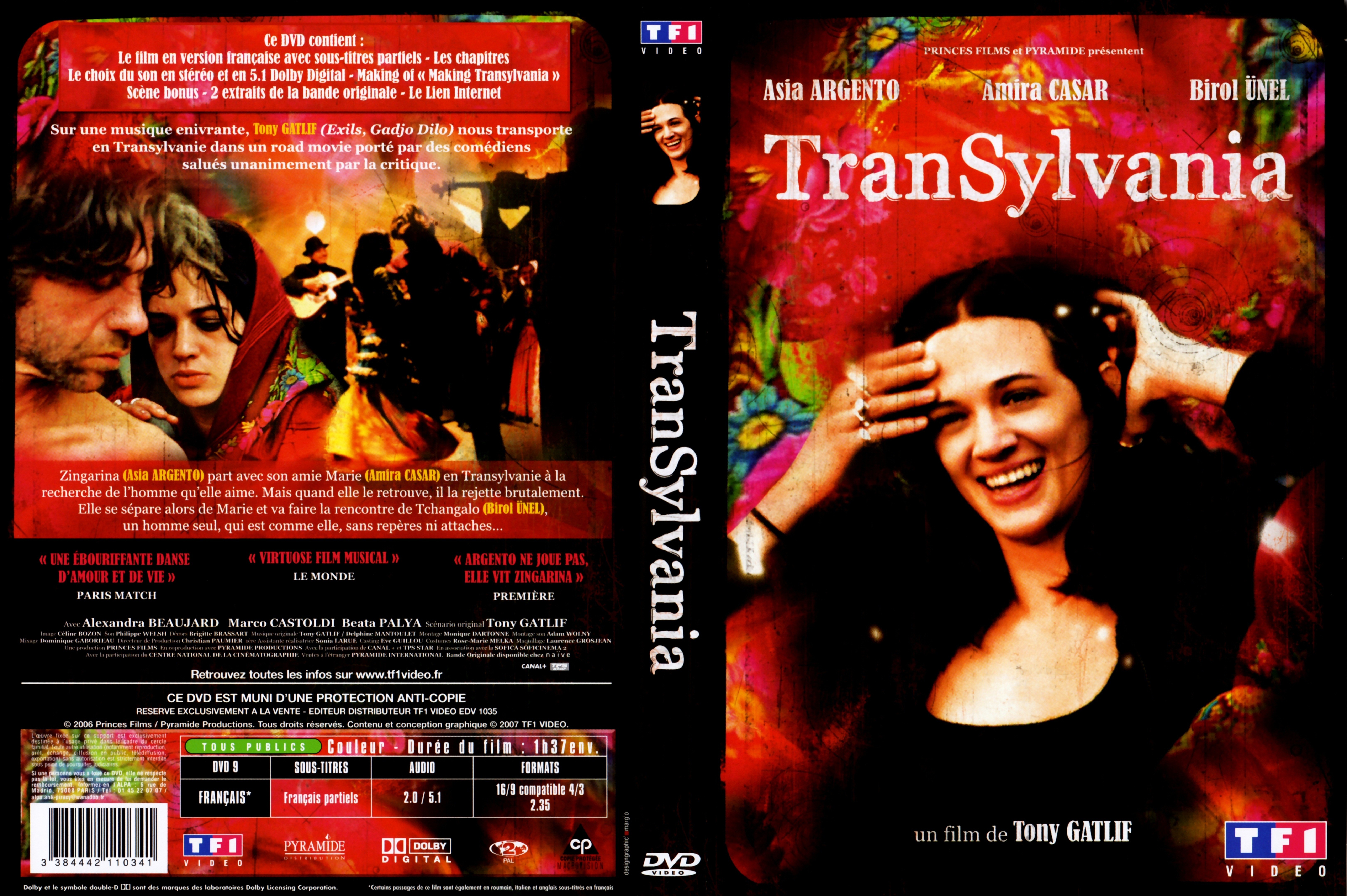 Jaquette DVD Transylvania