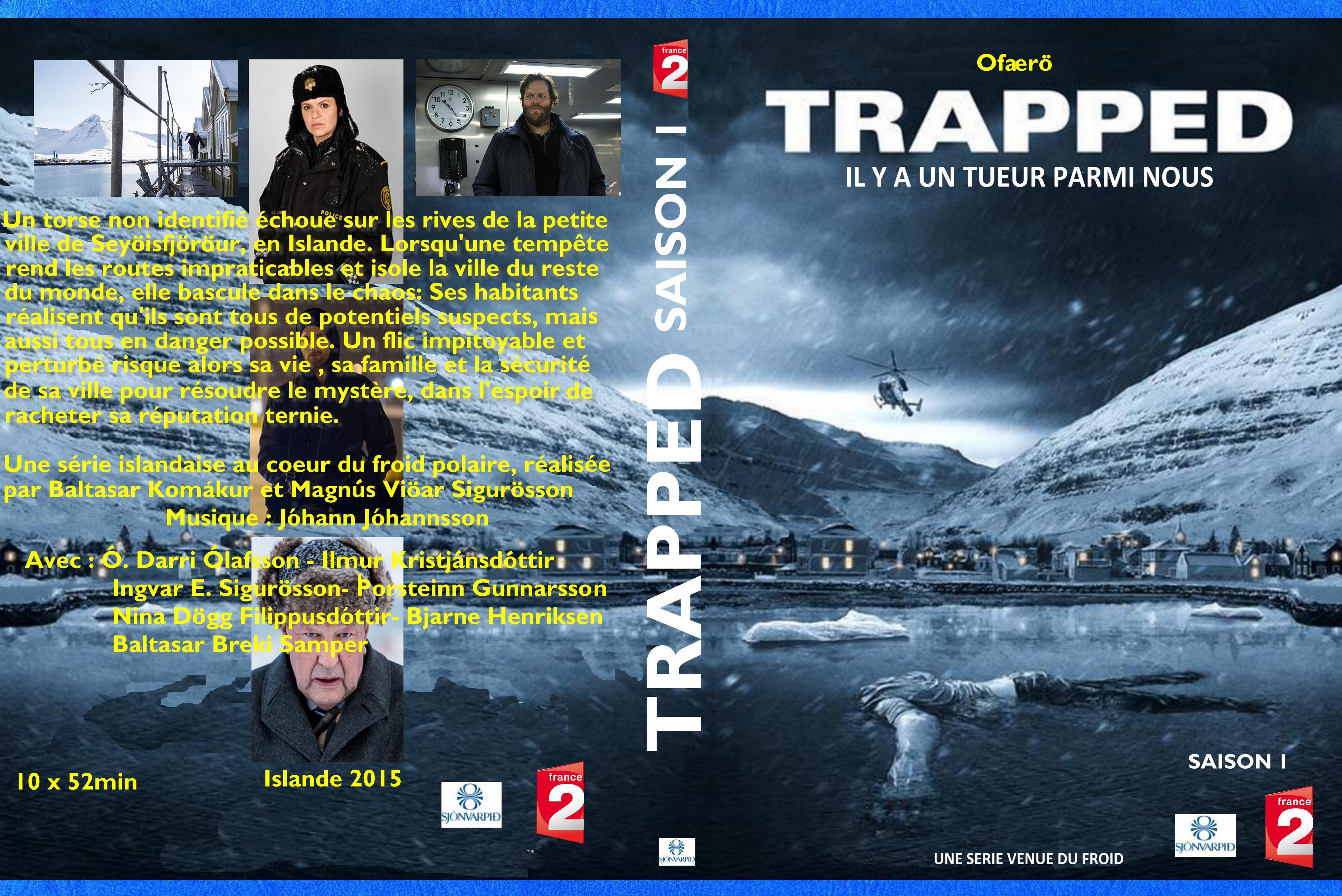 Jaquette DVD Trapped custom