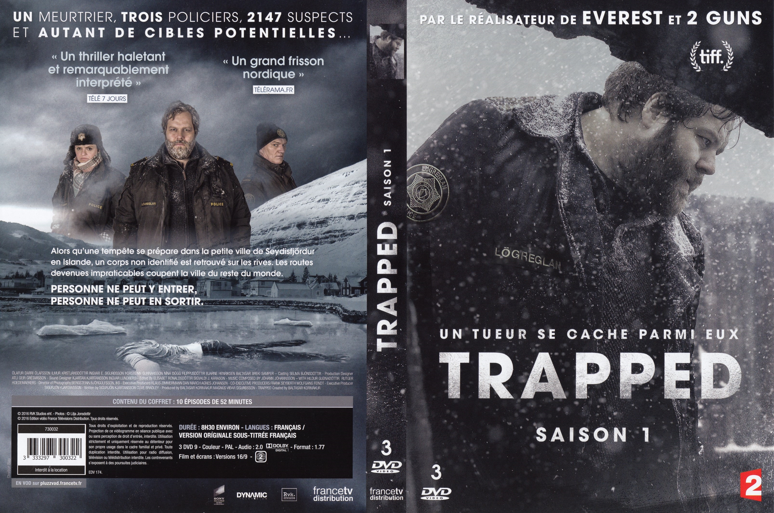 Jaquette DVD Trapped saison 1