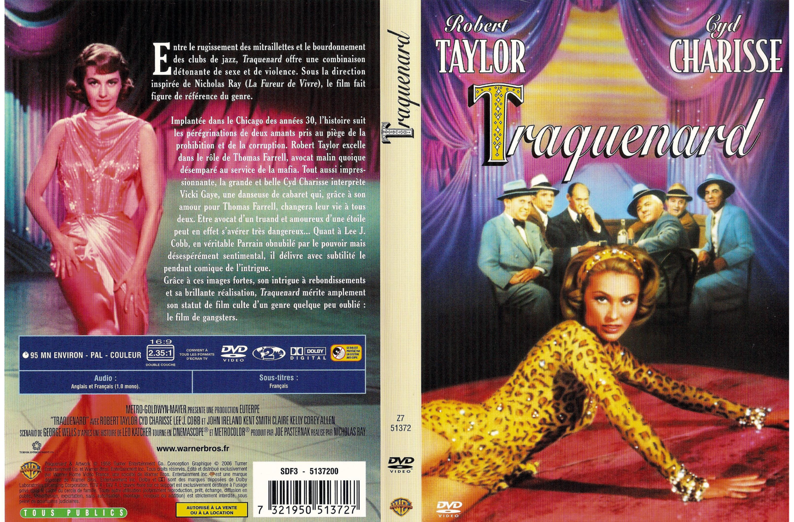 Jaquette DVD Traquenard (1958)