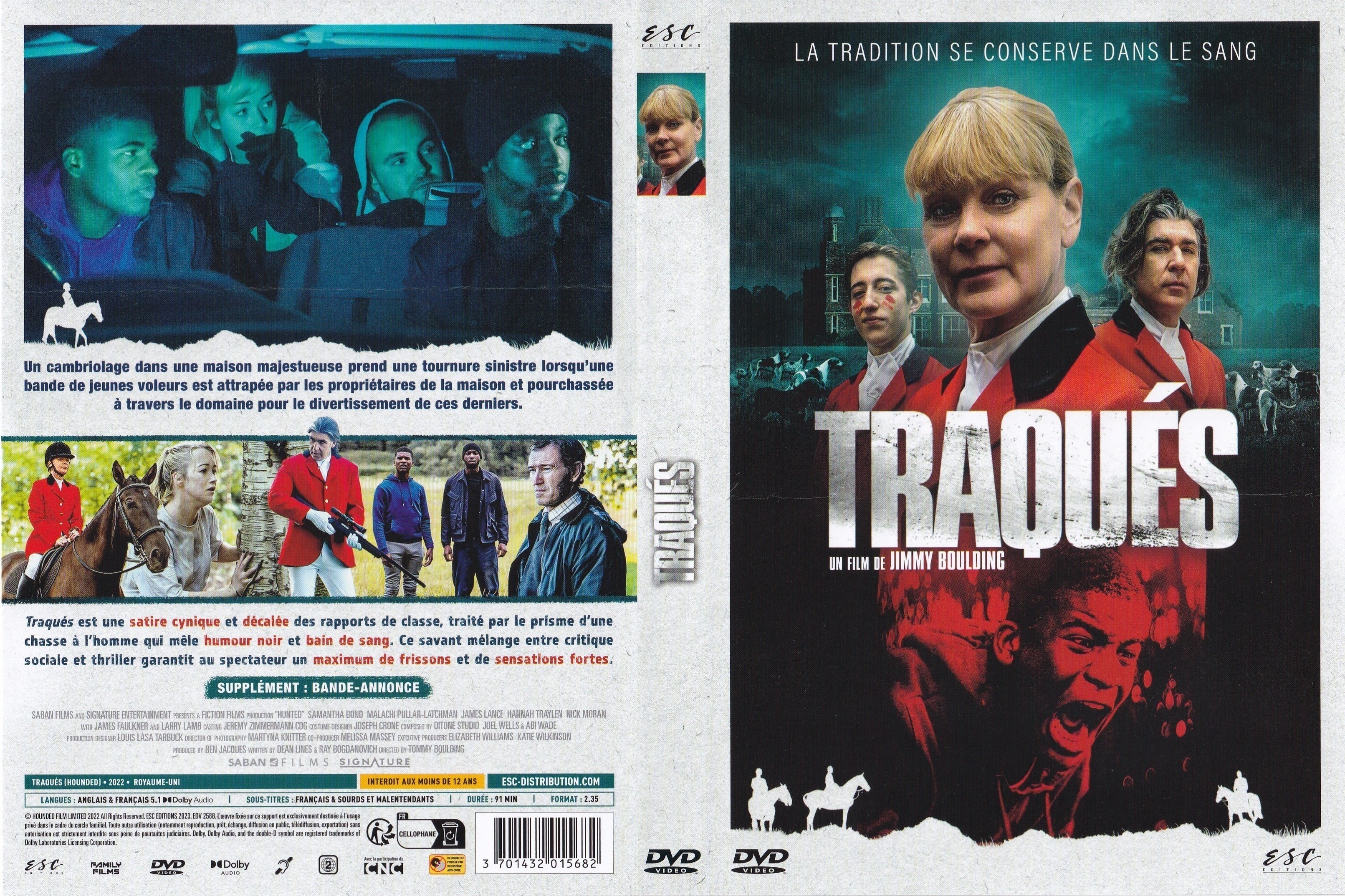 Jaquette DVD Traqus (2022)