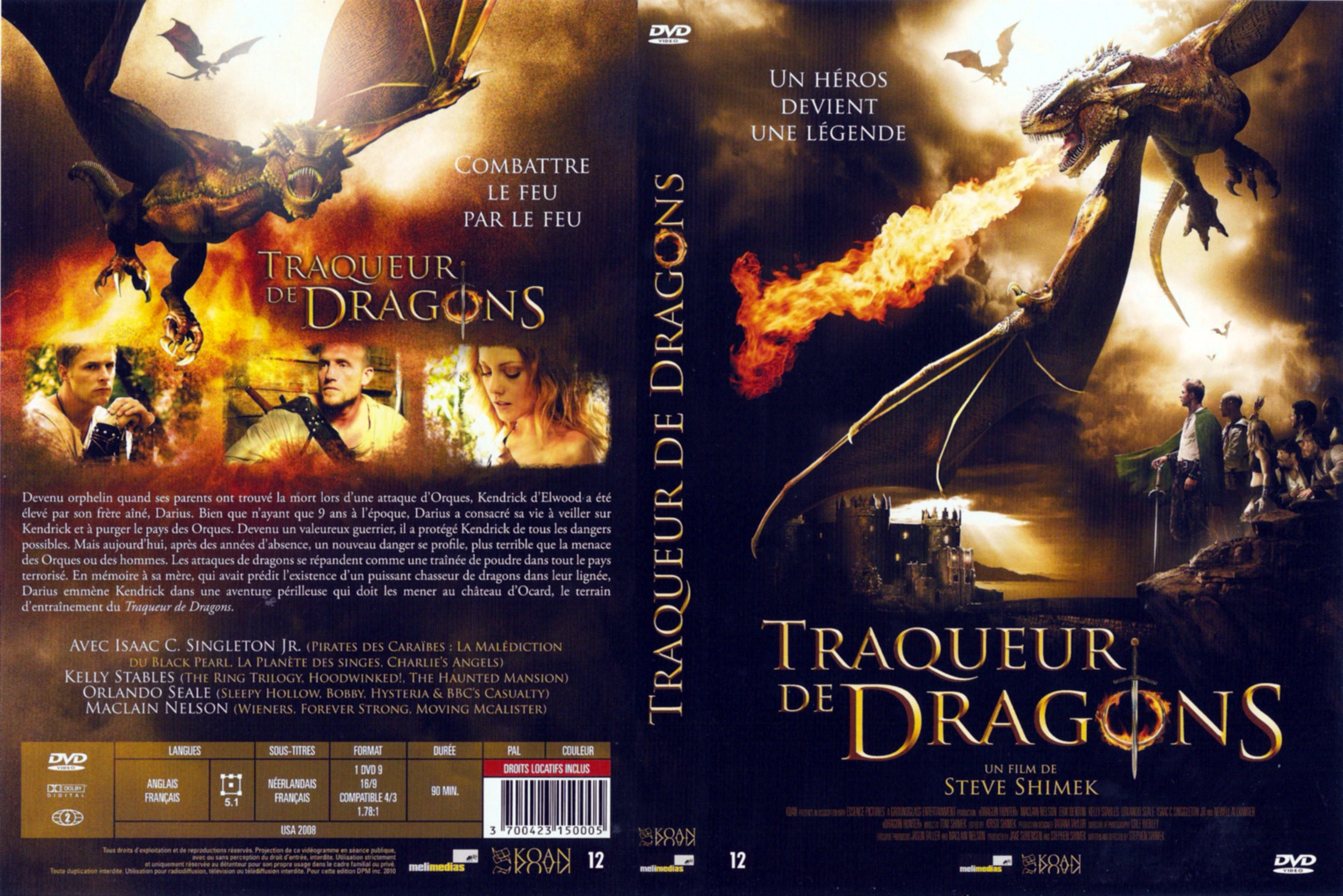 Jaquette DVD Traqueur de Dragons v2