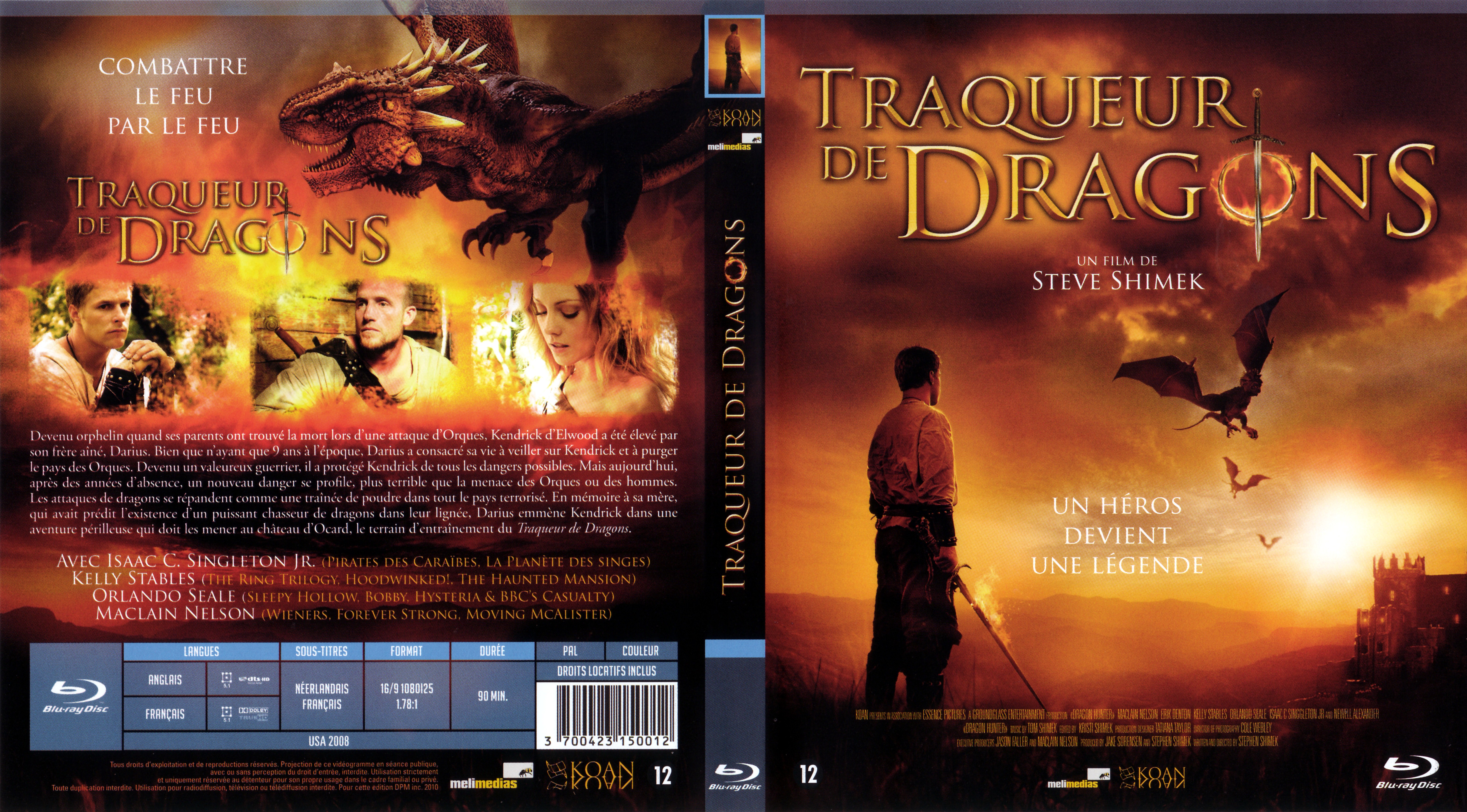 Jaquette DVD Traqueur de dragons (BLU-RAY)
