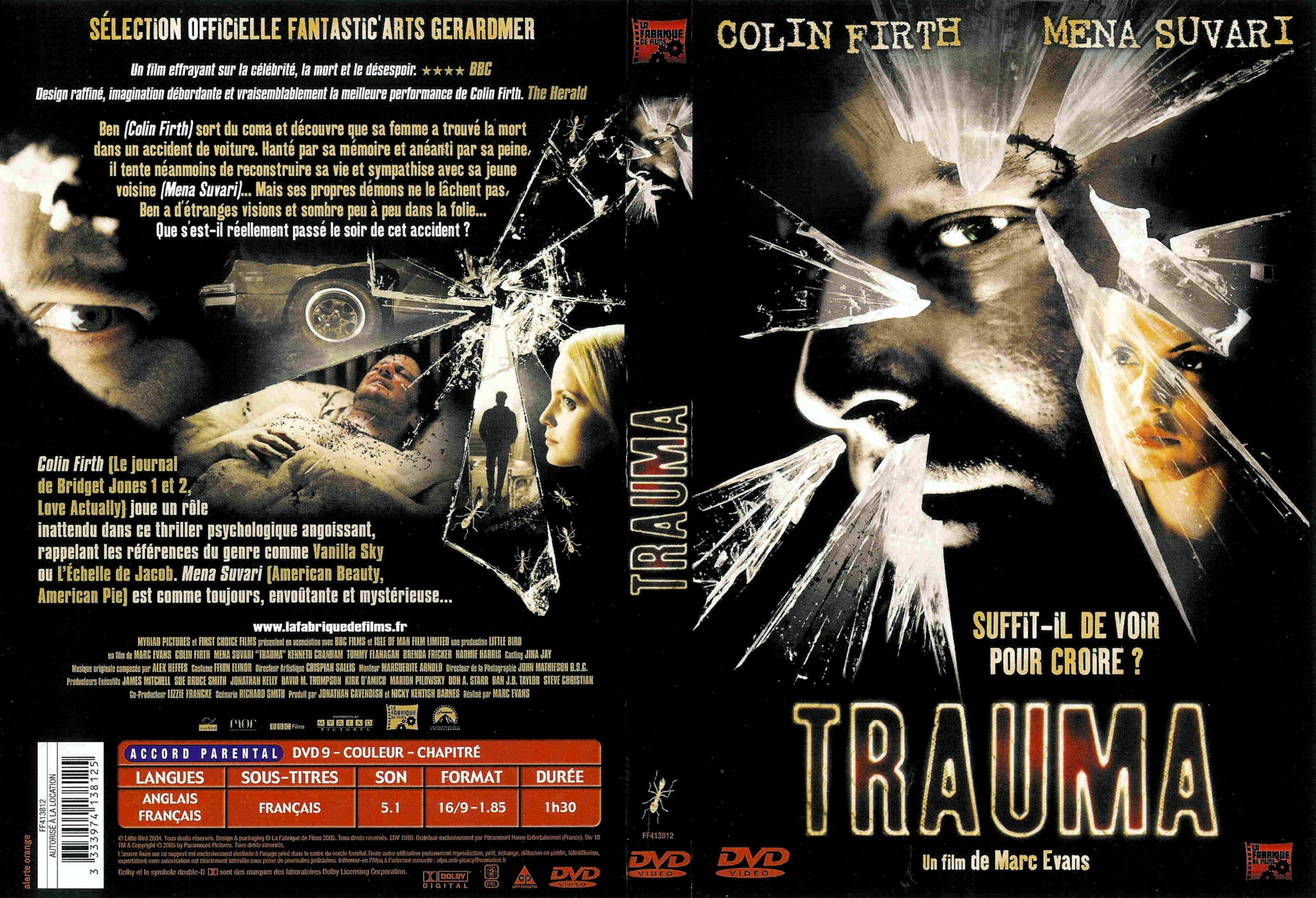 Jaquette DVD Trauma (2004)