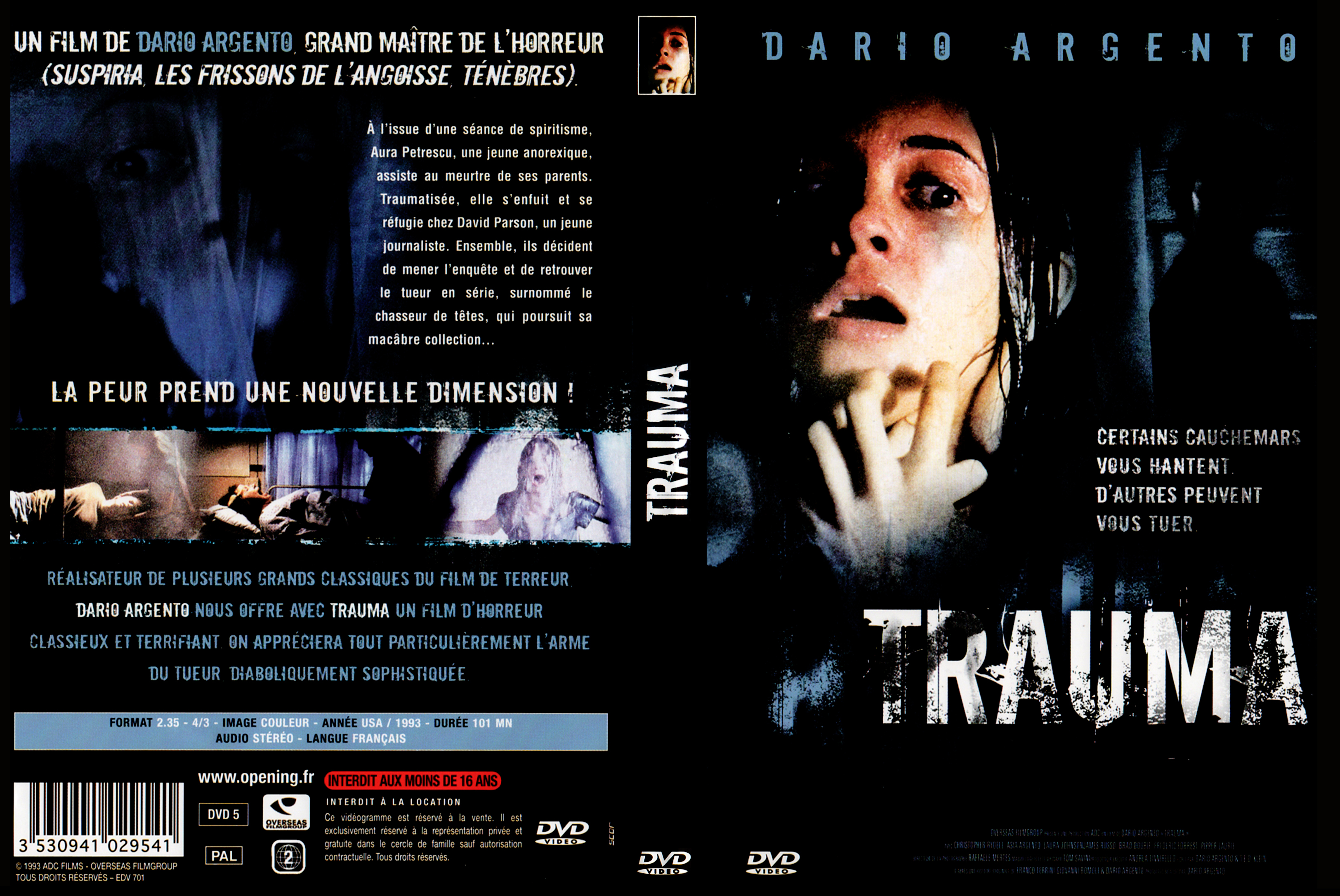 Jaquette DVD Trauma v2