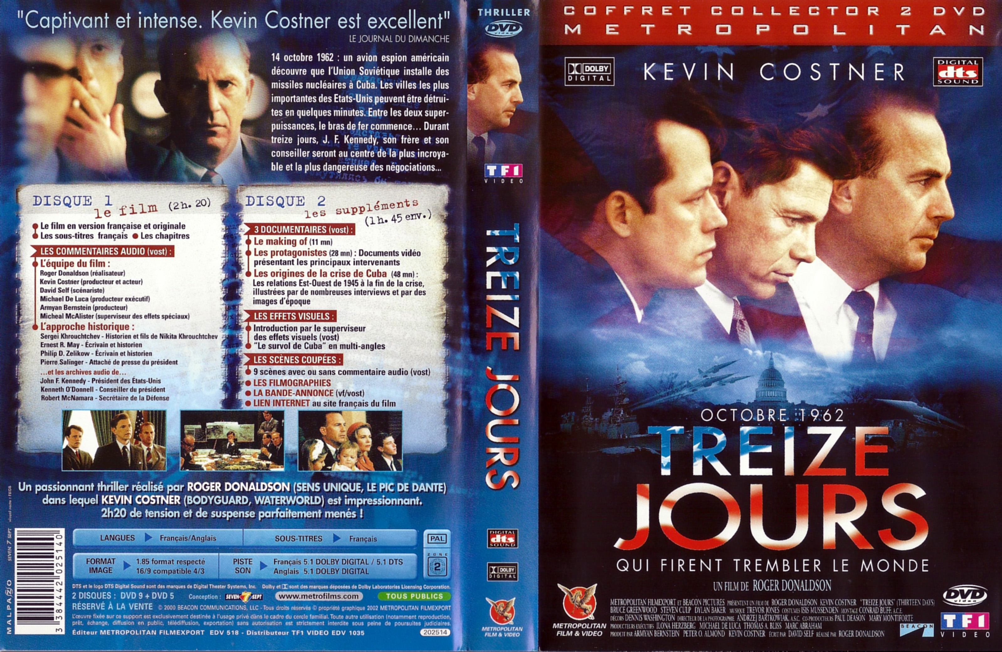Jaquette DVD Treize Jours