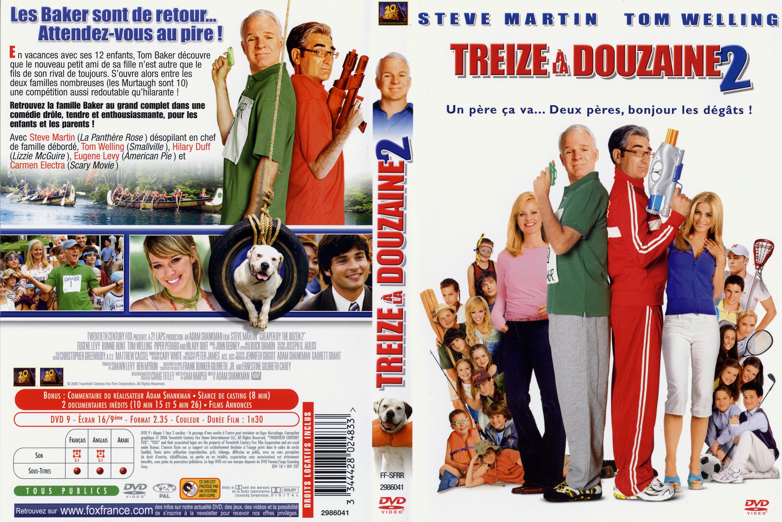 Jaquette DVD Treize  la douzaine 2