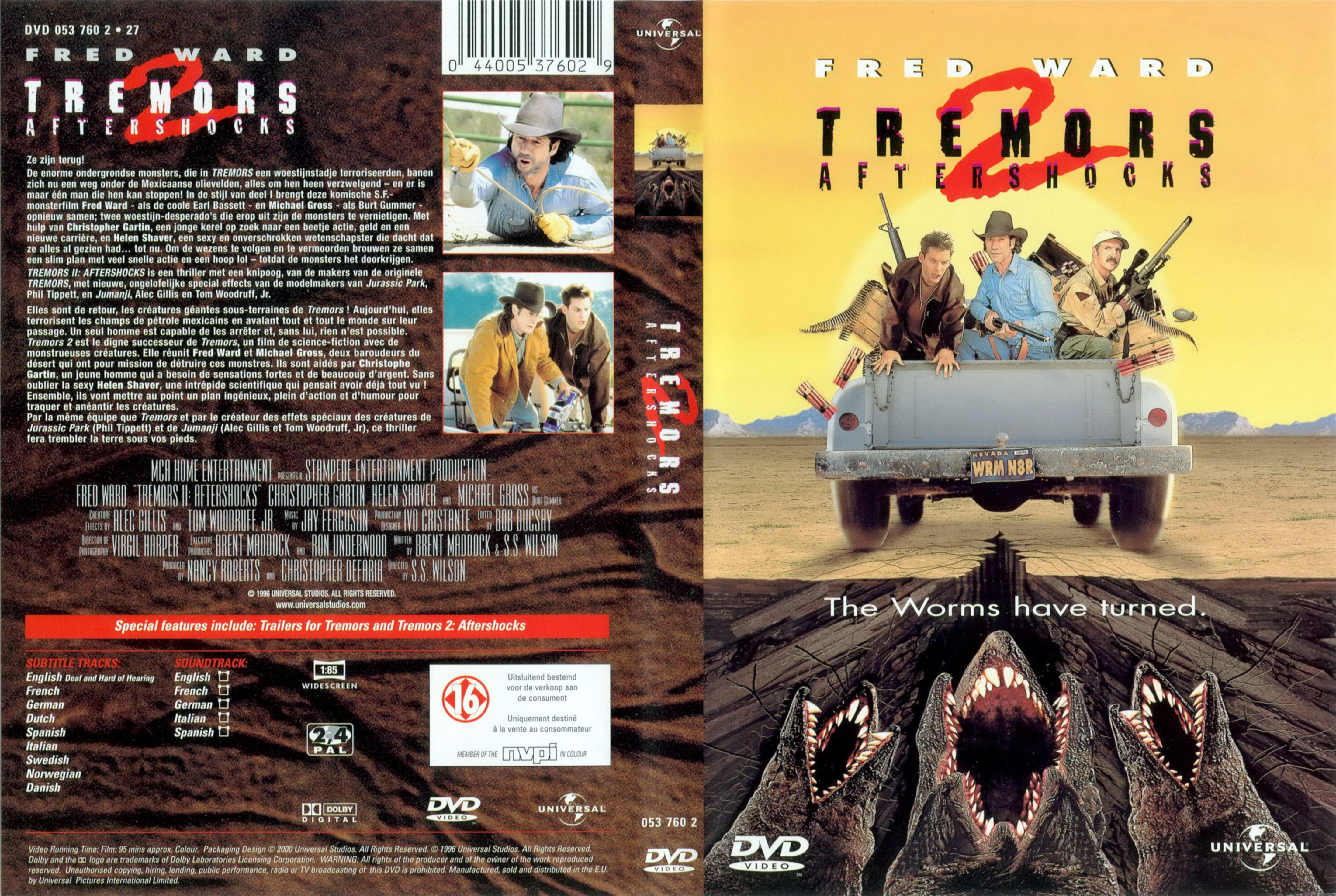 Jaquette DVD Tremors 2