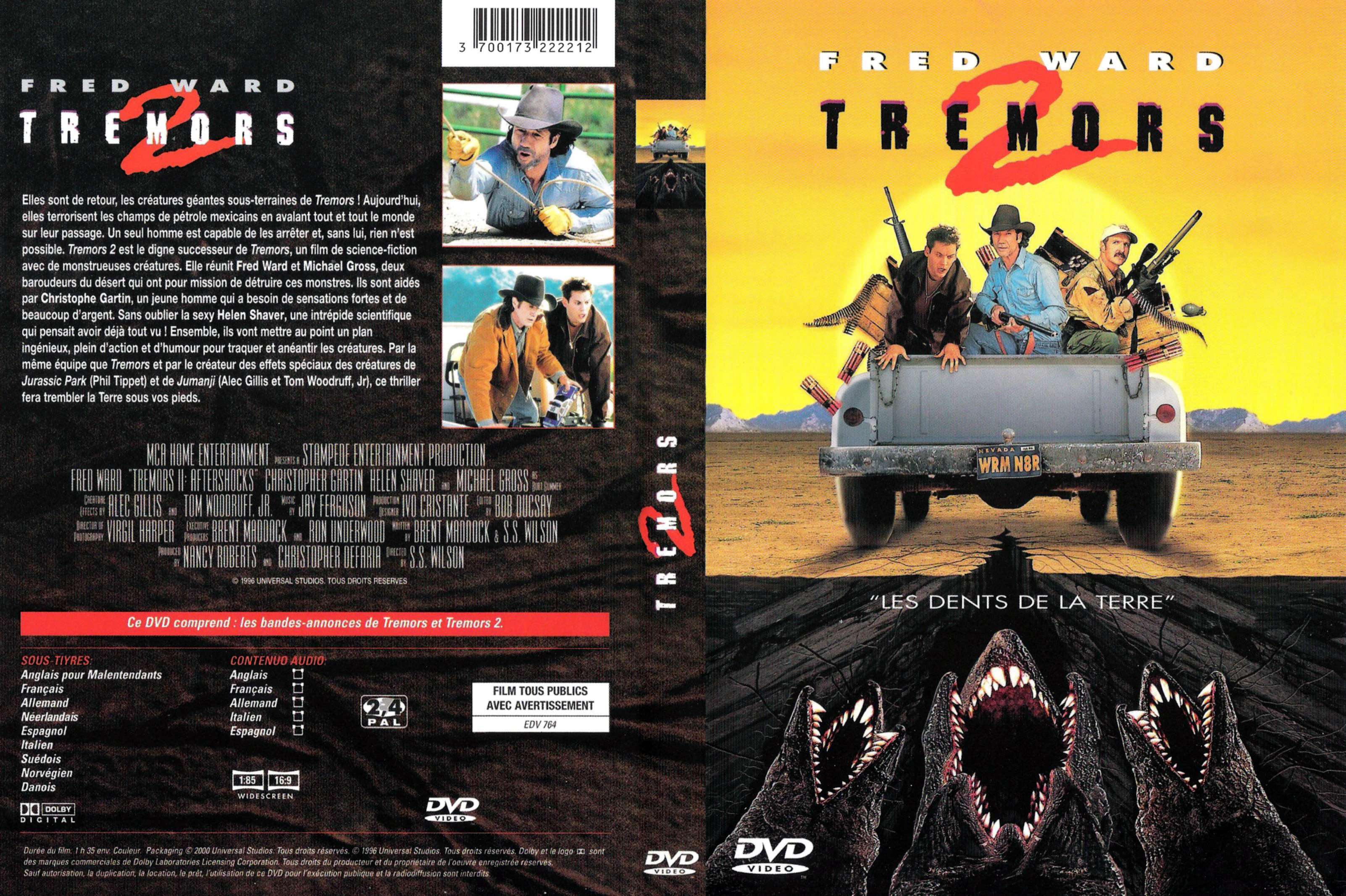 Jaquette DVD Tremors 2 v2