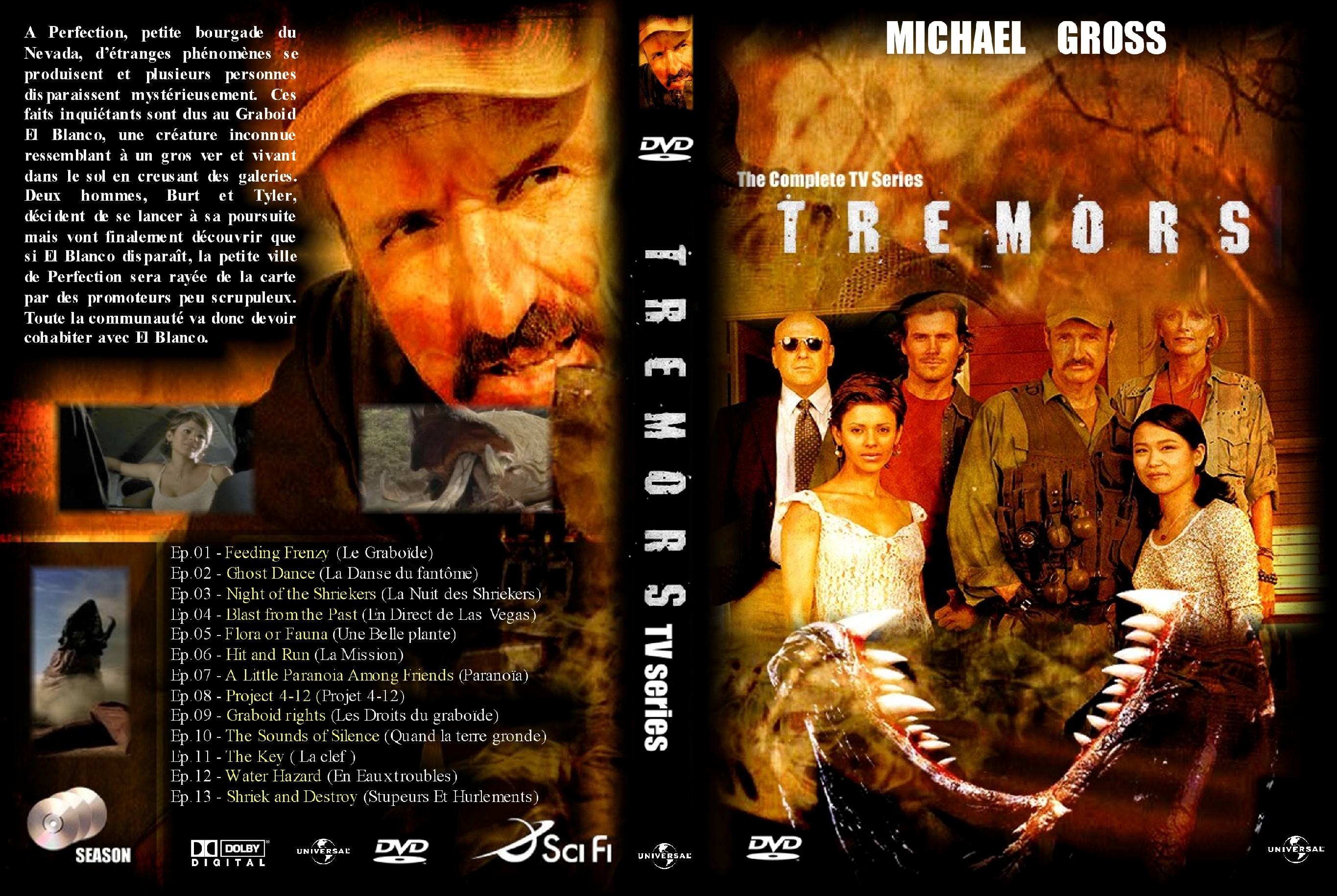 Jaquette DVD Tremors la srie TV custom