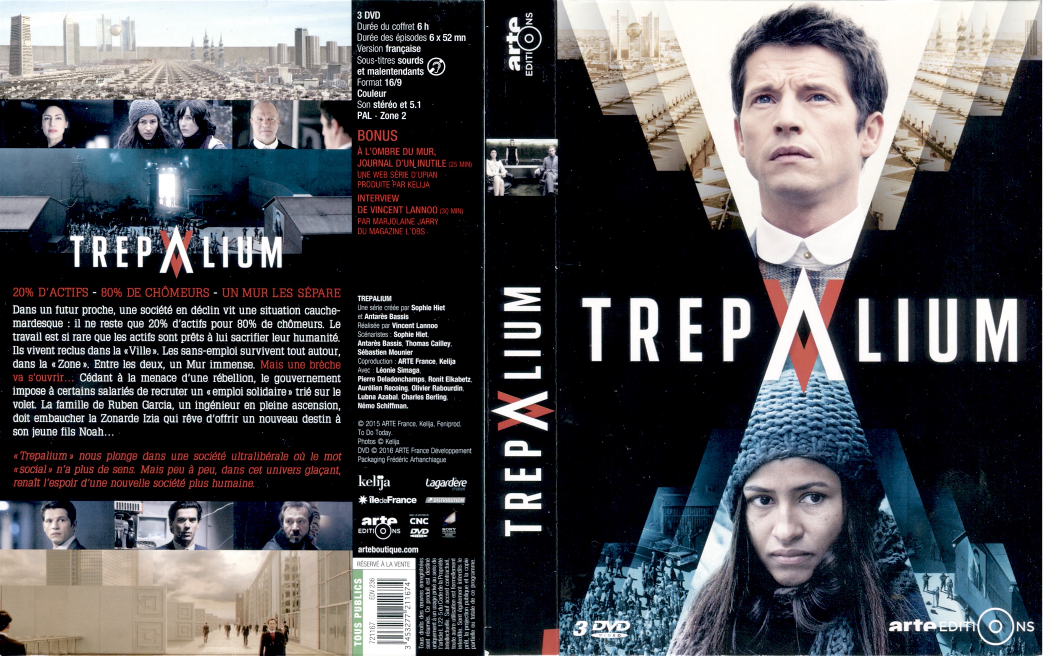 Jaquette DVD Trepalium Saison 1