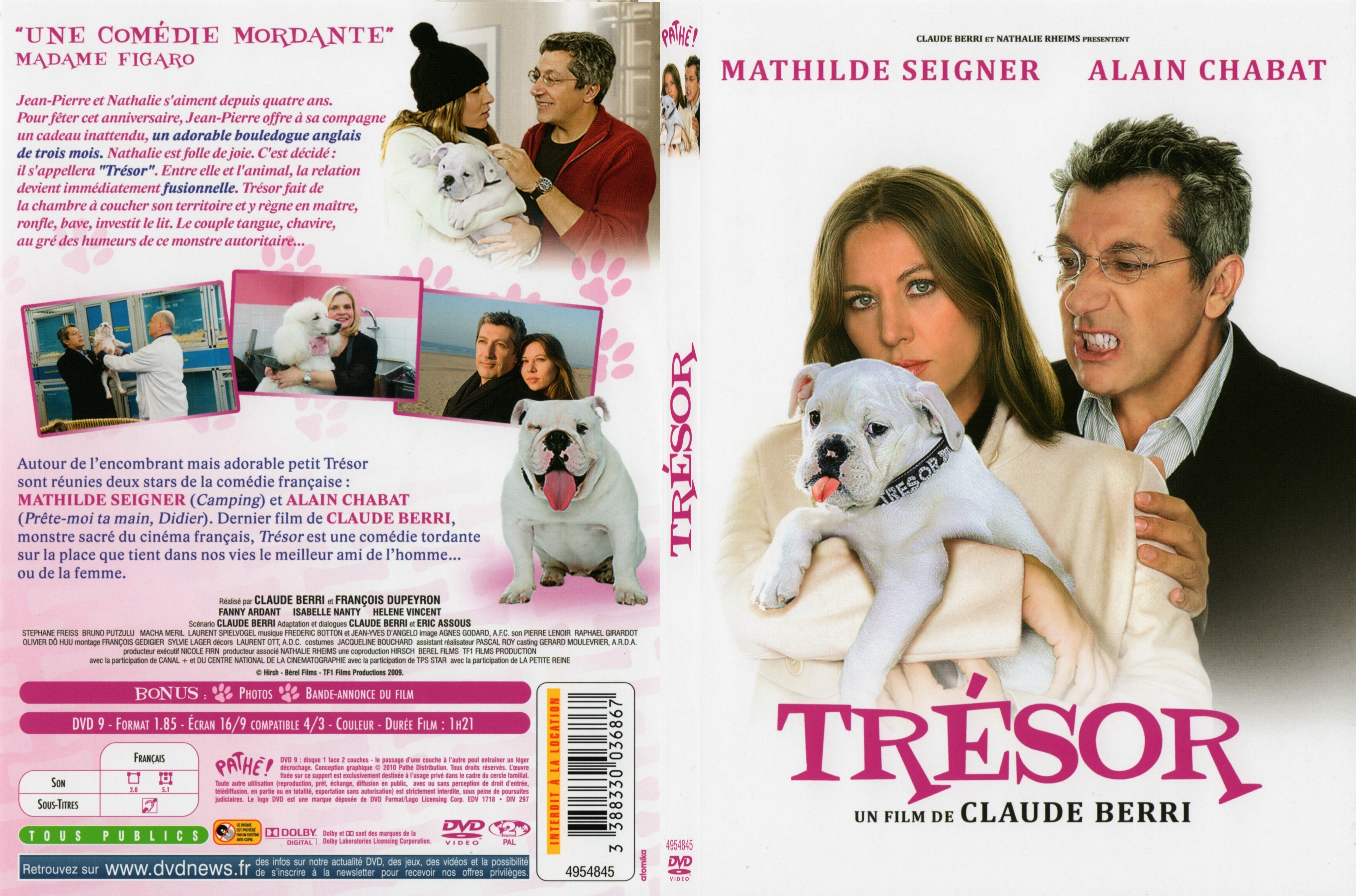 Jaquette DVD Tresor - SLIM