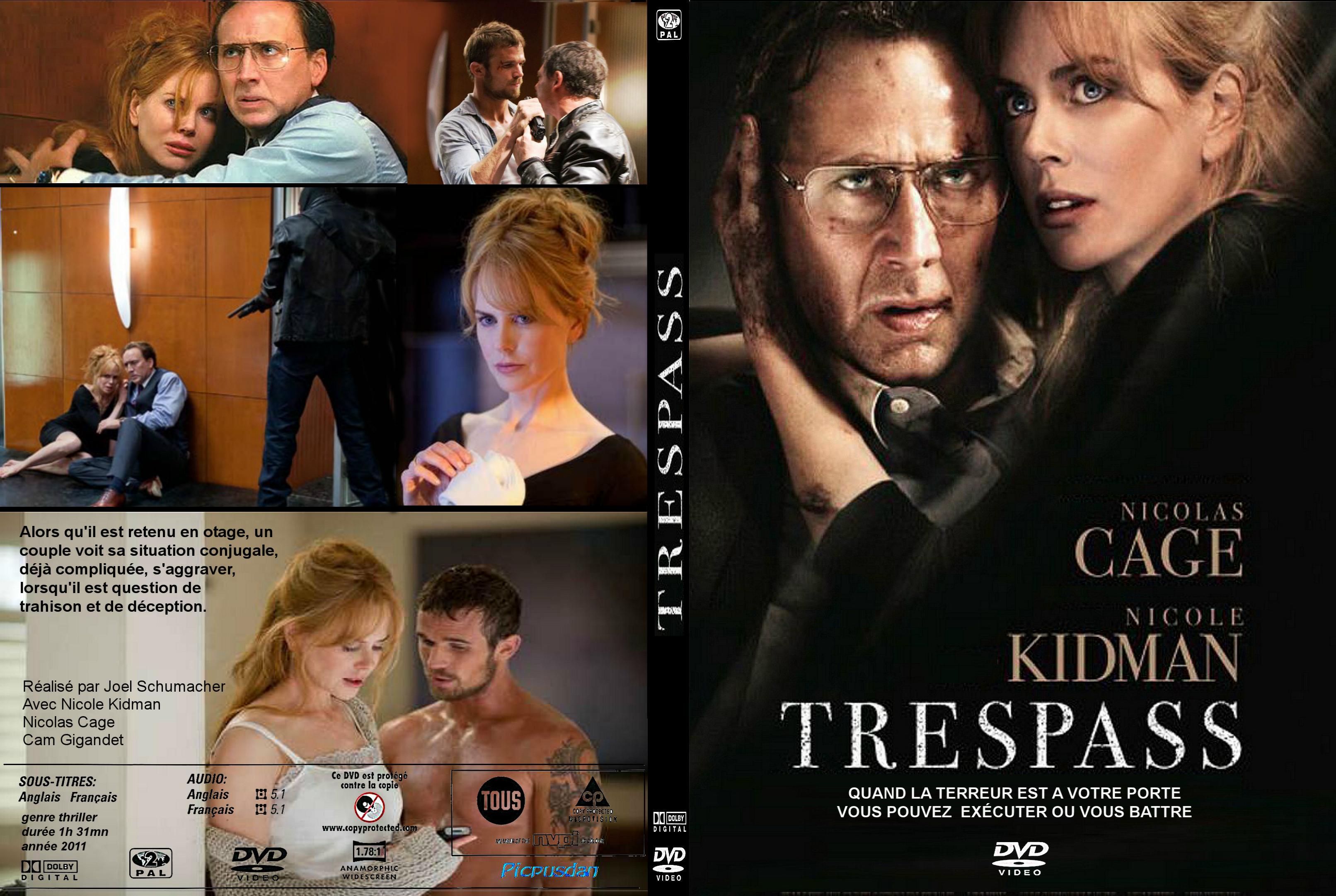 Jaquette DVD Trespass - SLIM