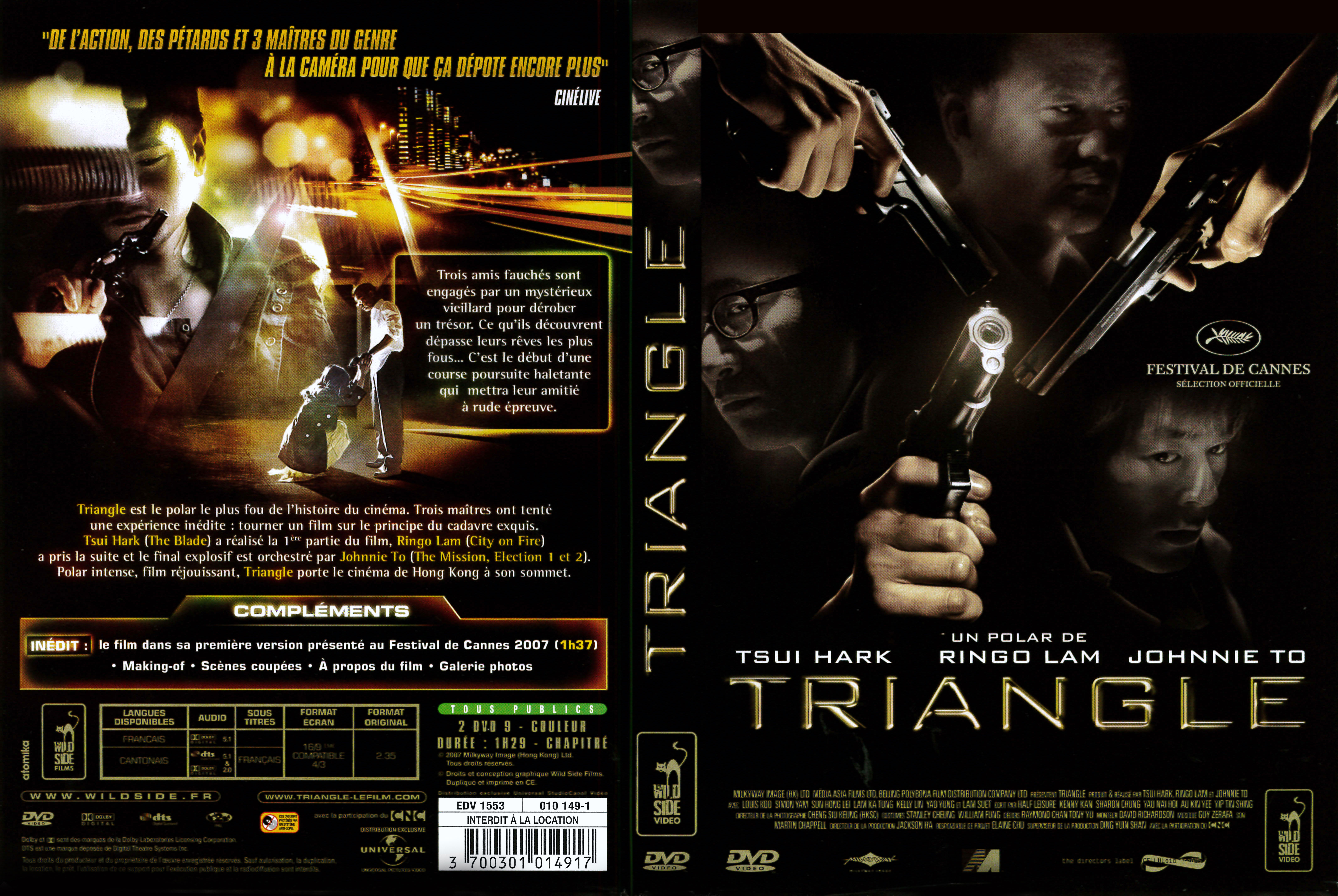 Jaquette DVD Triangle (2007)