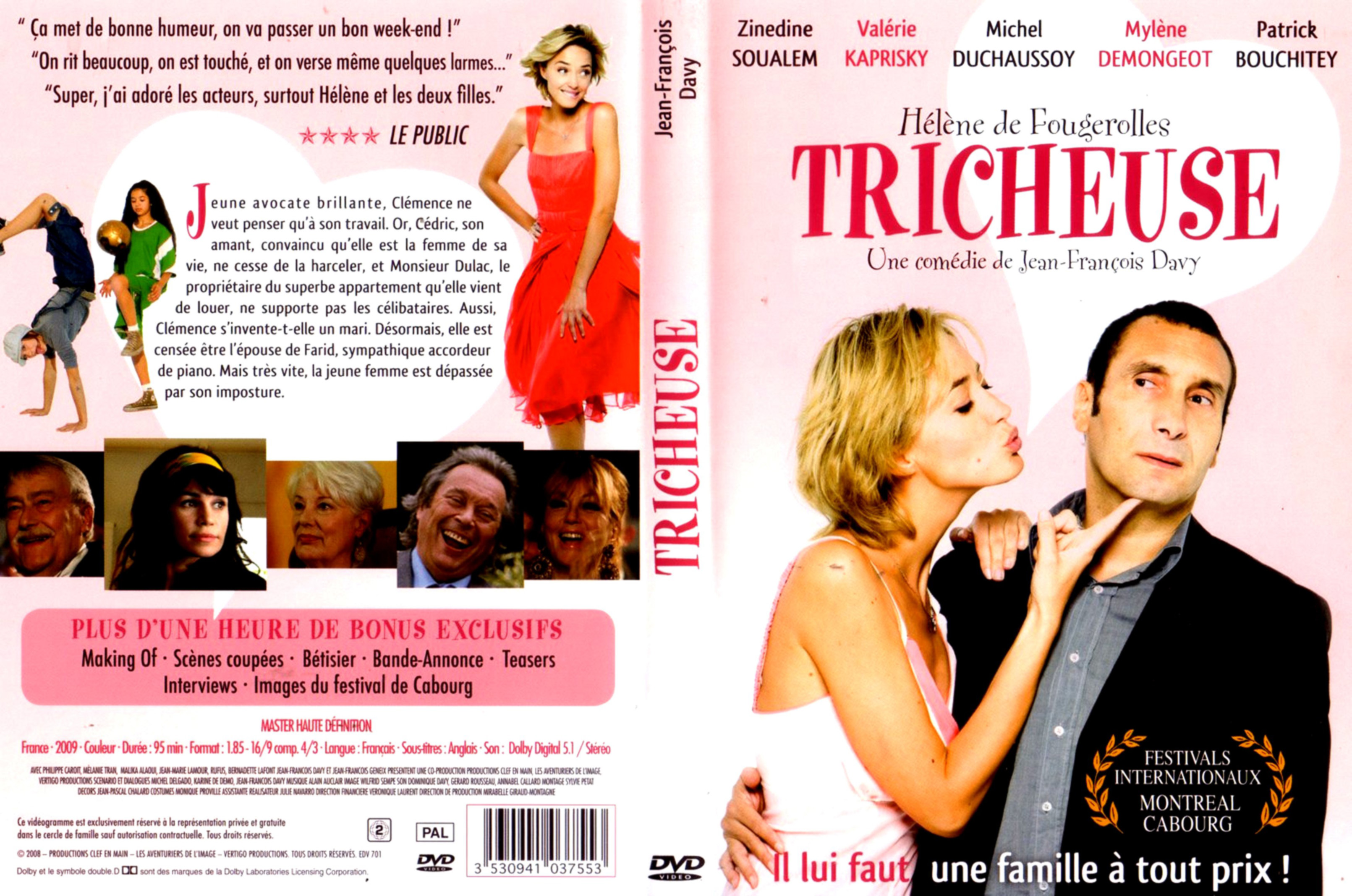 Jaquette DVD Tricheuse