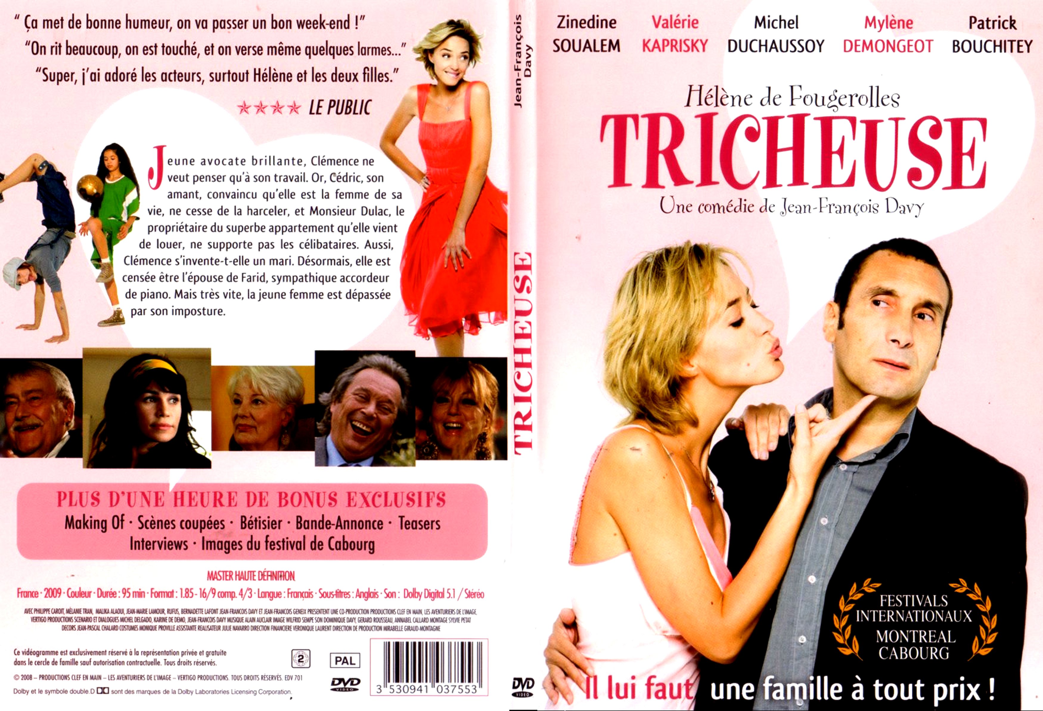 Jaquette DVD Tricheuse - SLIM