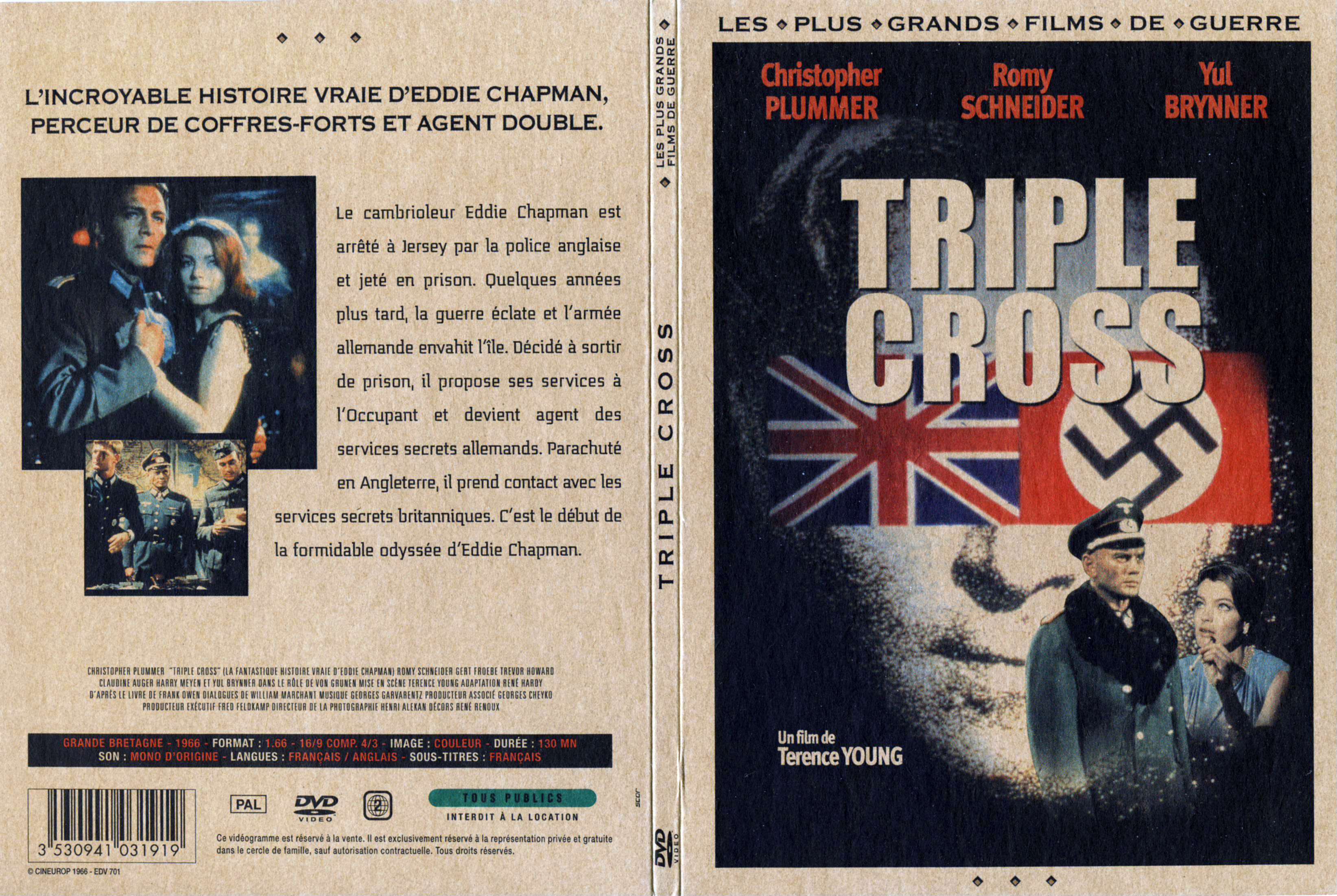 Jaquette DVD Triple Cross v3