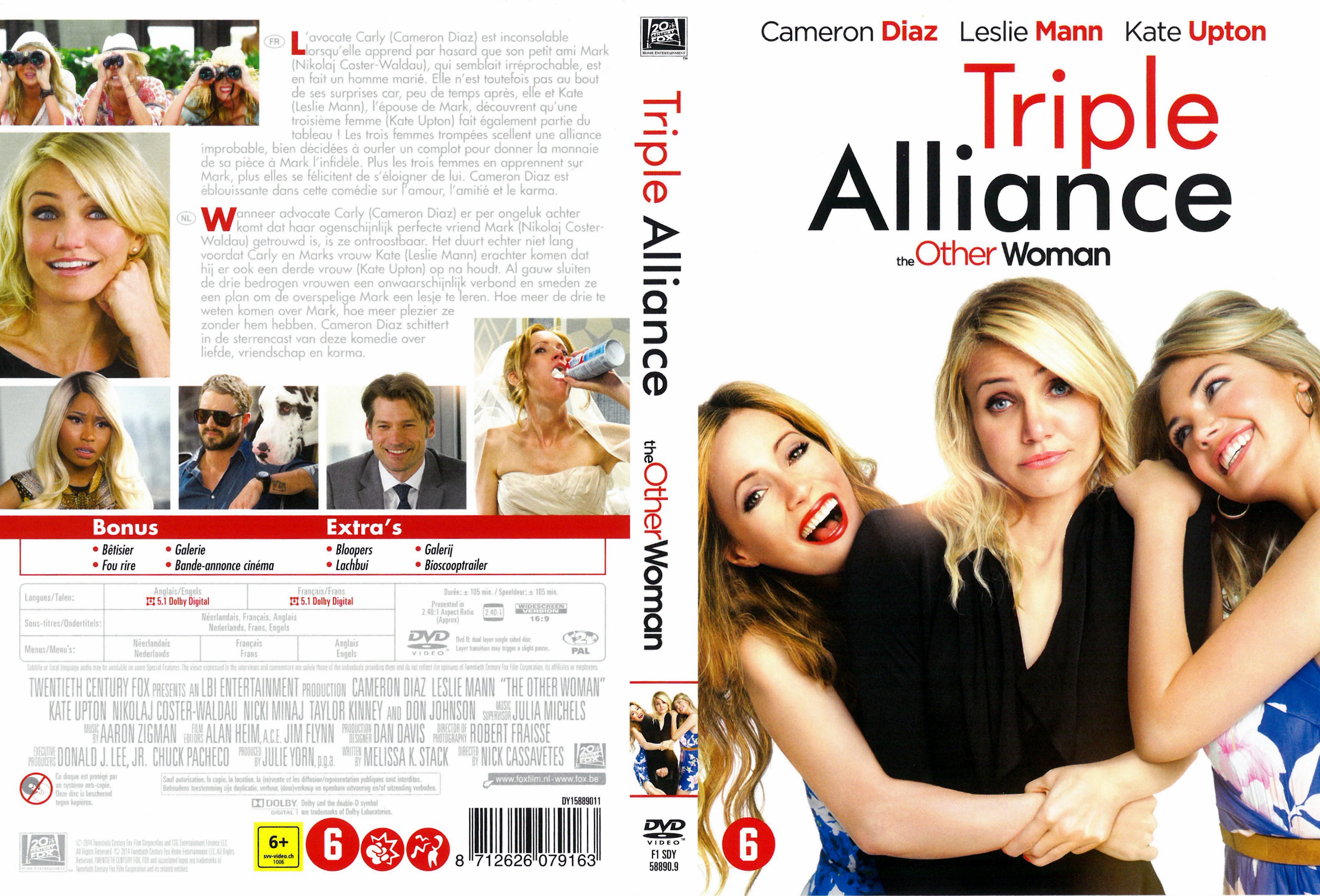 Jaquette DVD Triple alliance v2