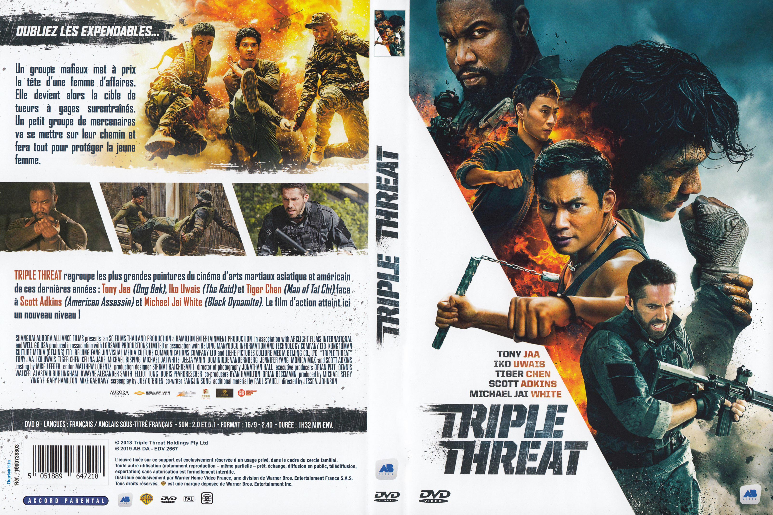 Jaquette DVD Triple threat