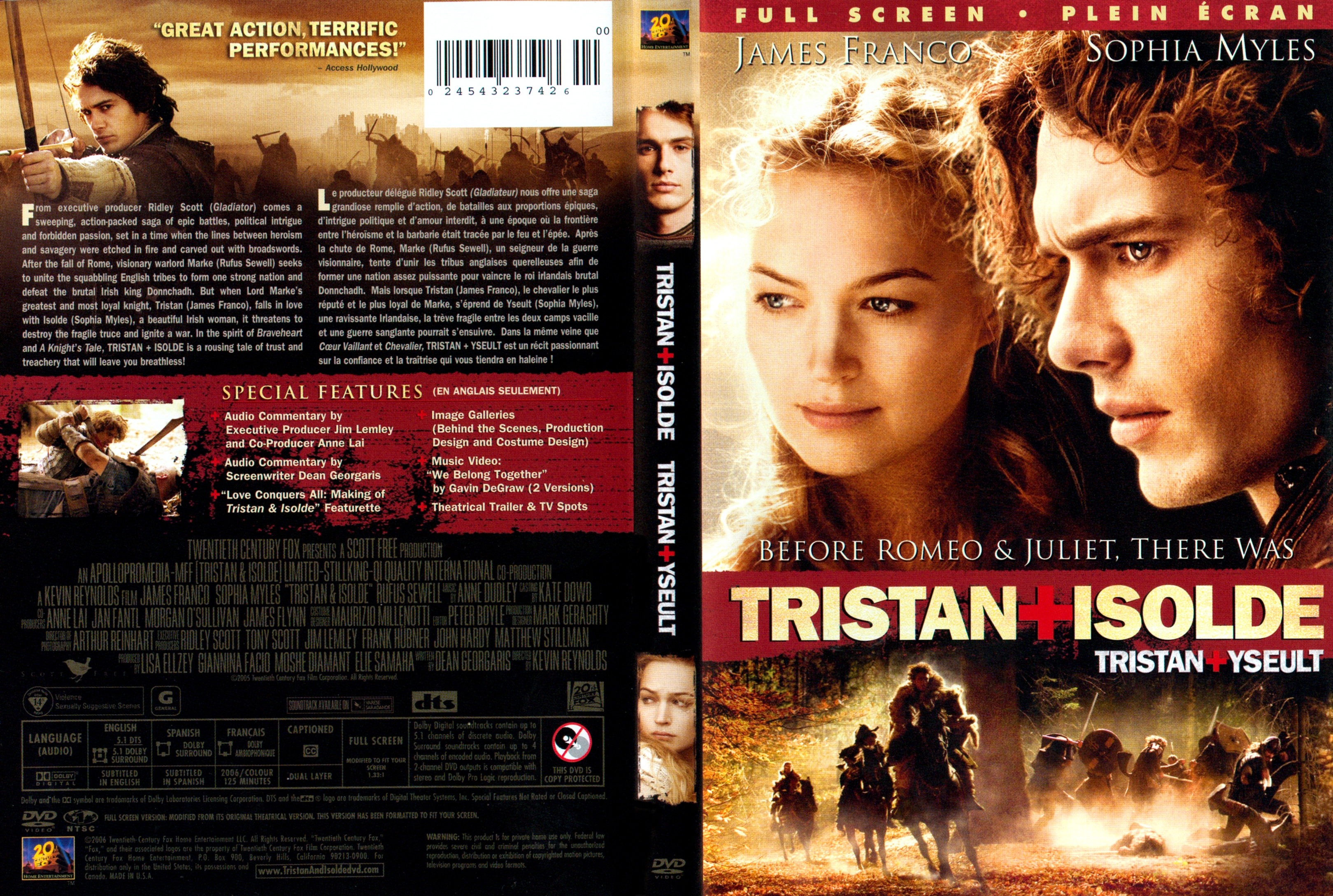 Jaquette DVD Tristan et isolde