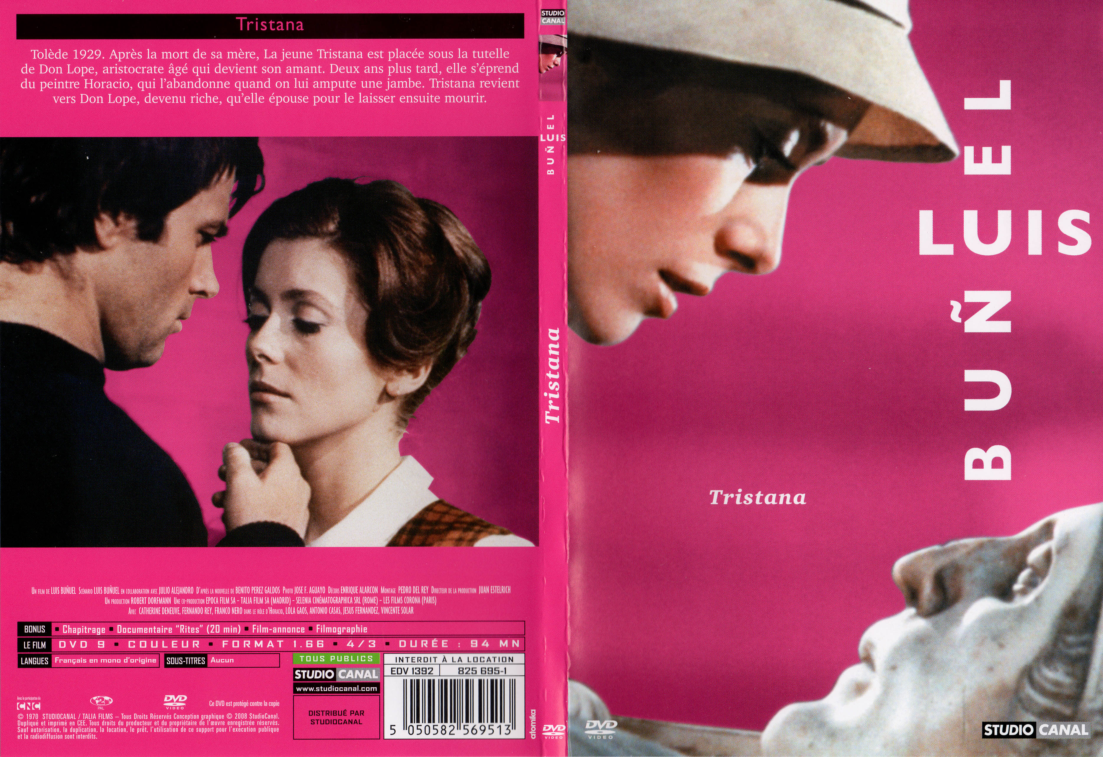 Jaquette DVD Tristana