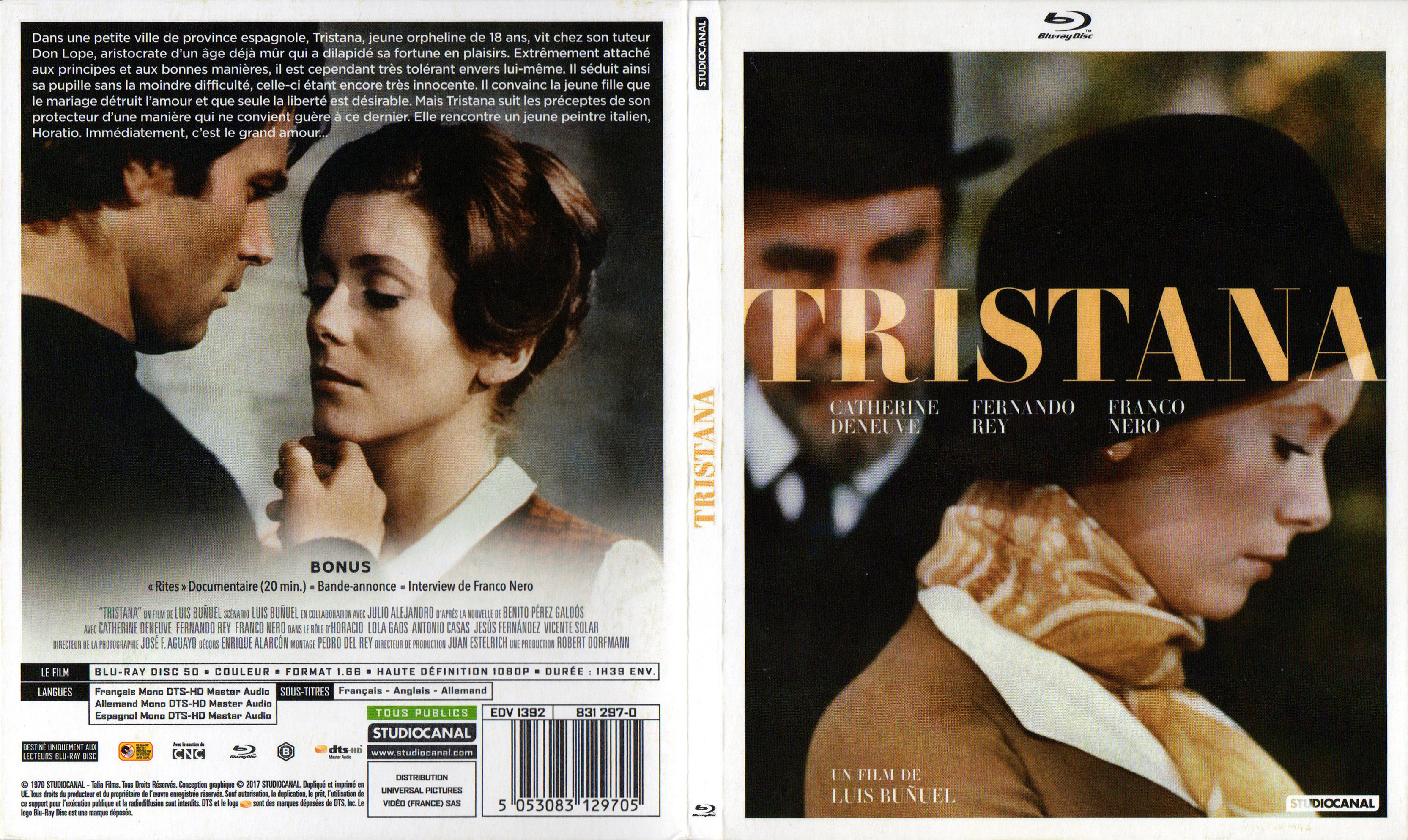 Jaquette DVD Tristana (BLU-RAY)