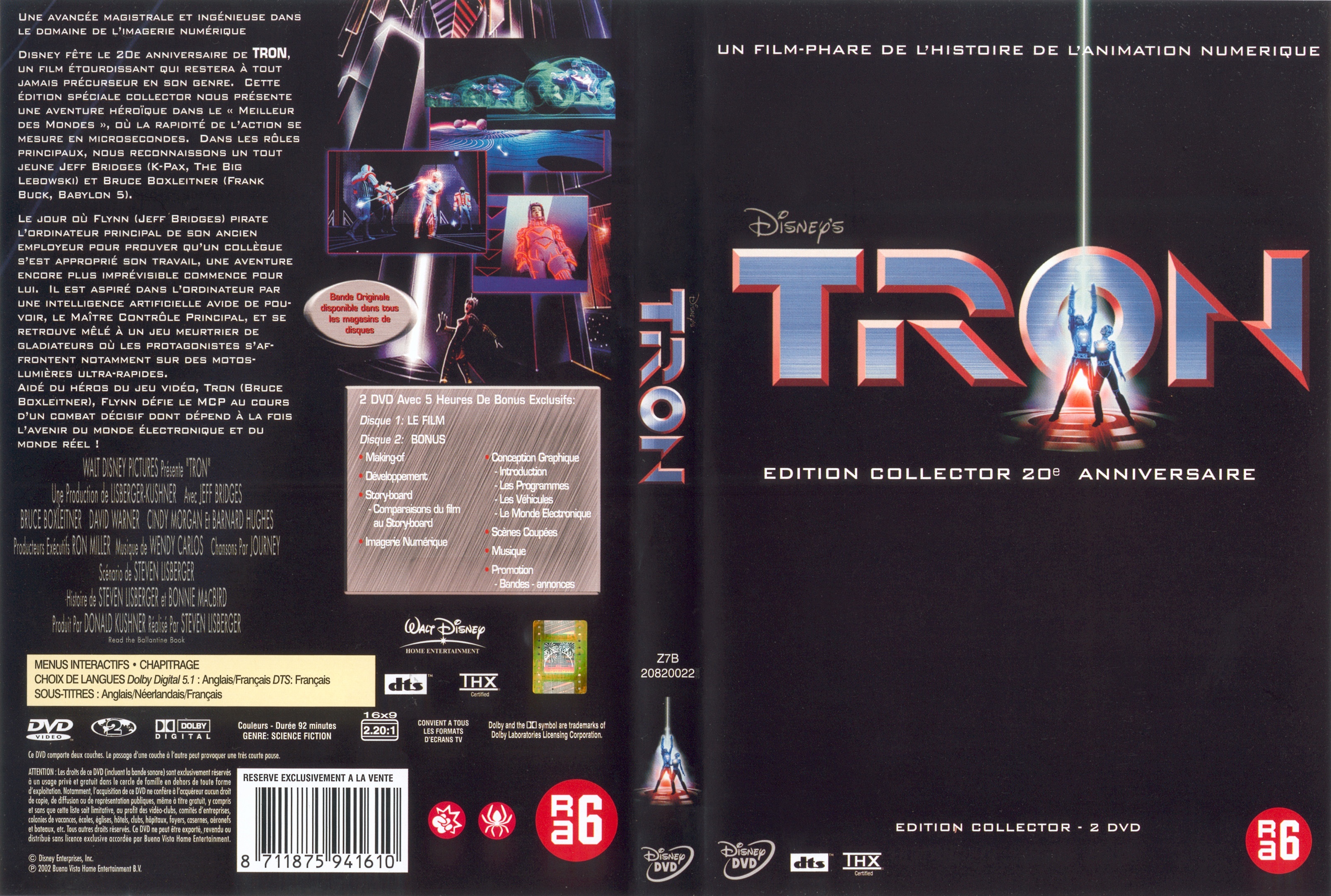 Jaquette DVD Tron