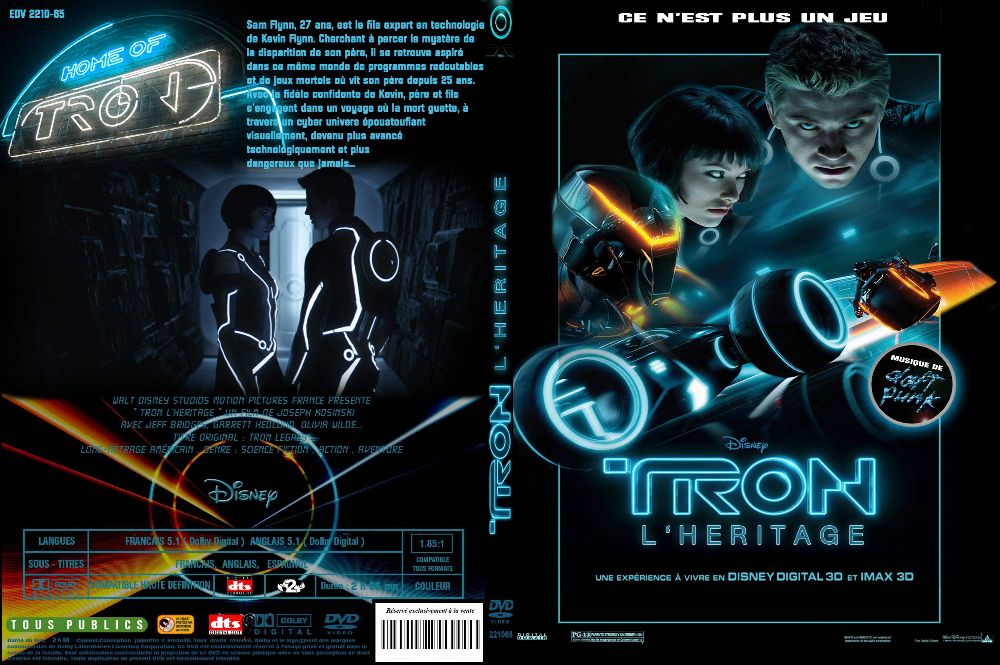 Jaquette DVD Tron l