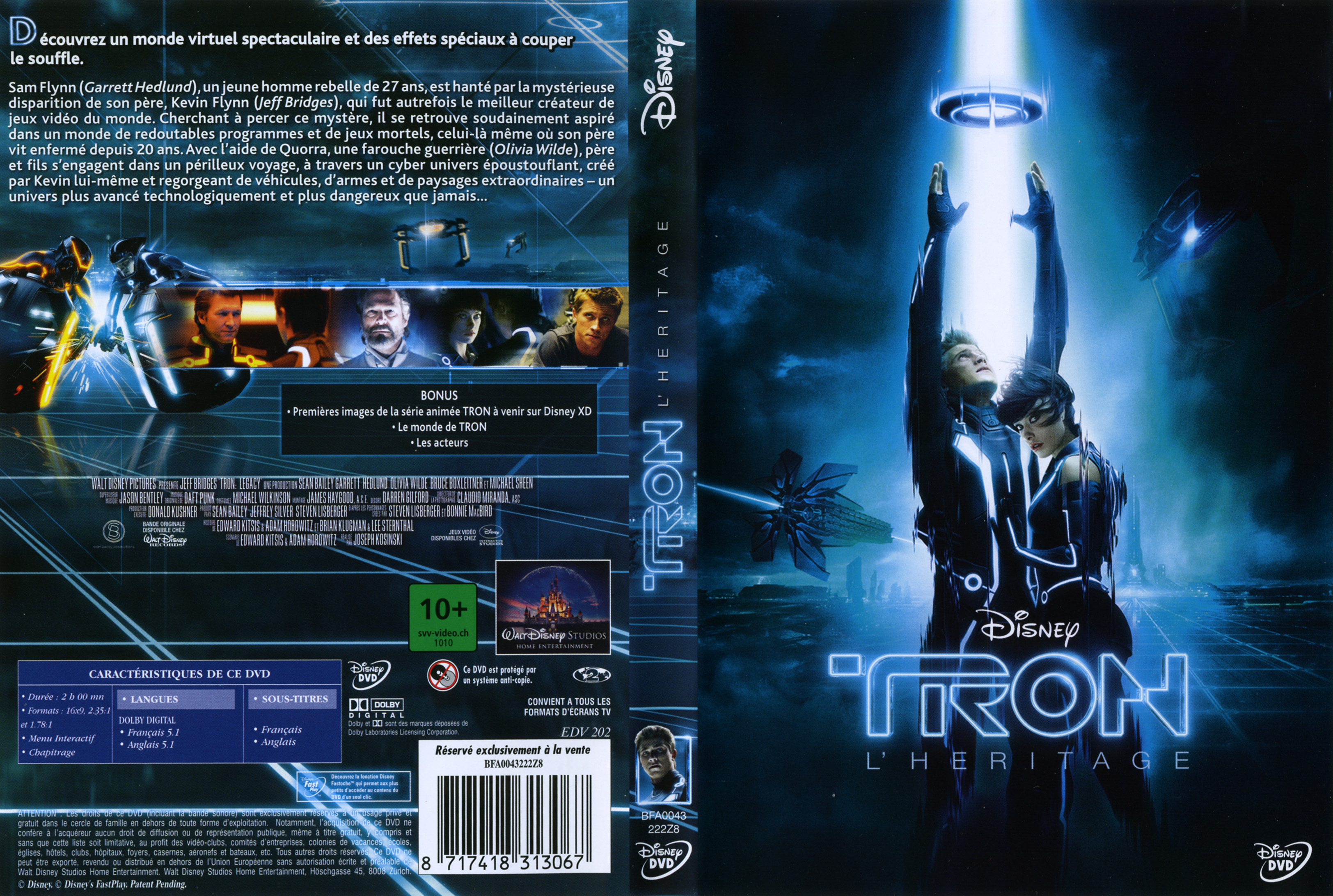 Jaquette DVD Tron l