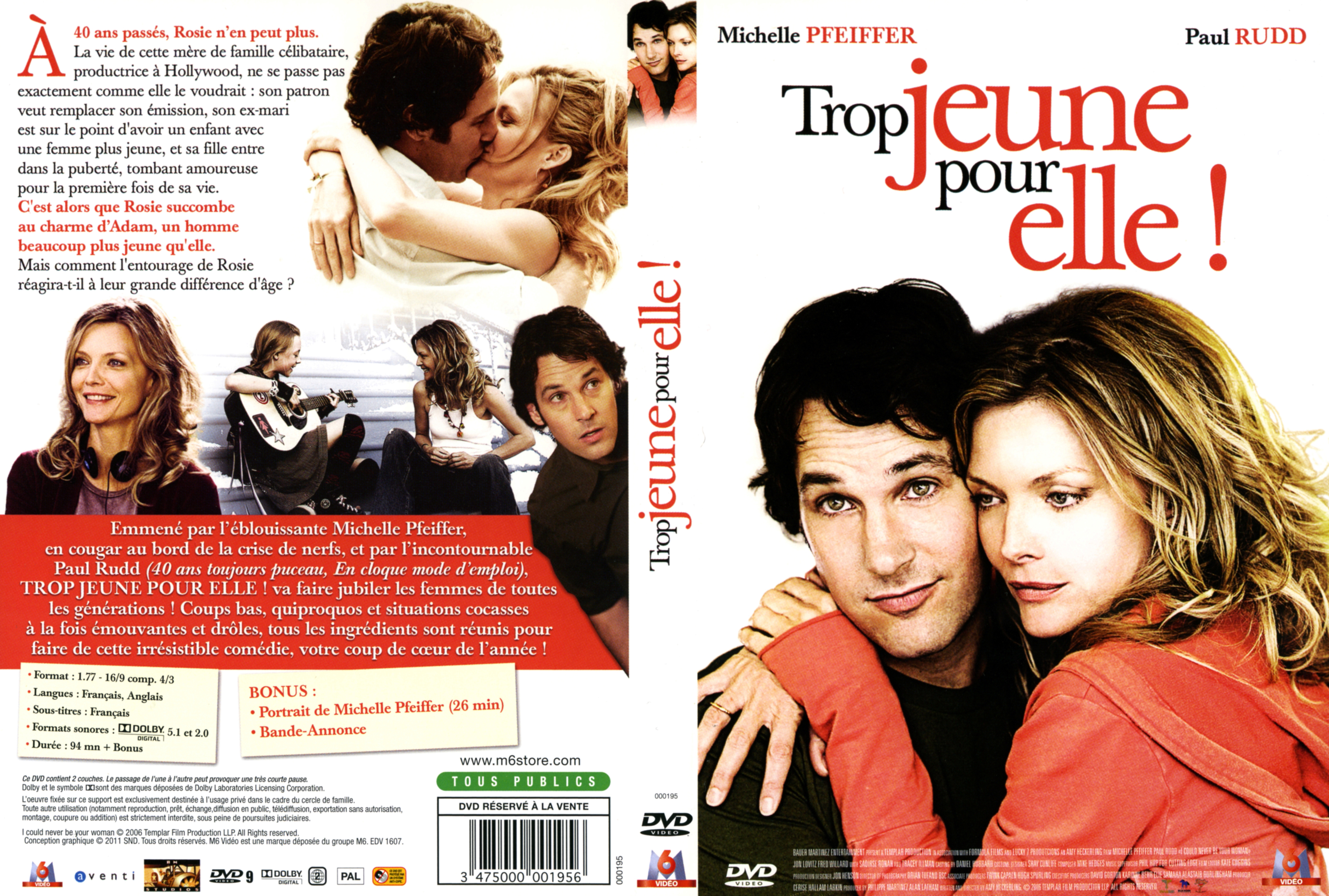 Jaquette DVD Trop jeune pour elle