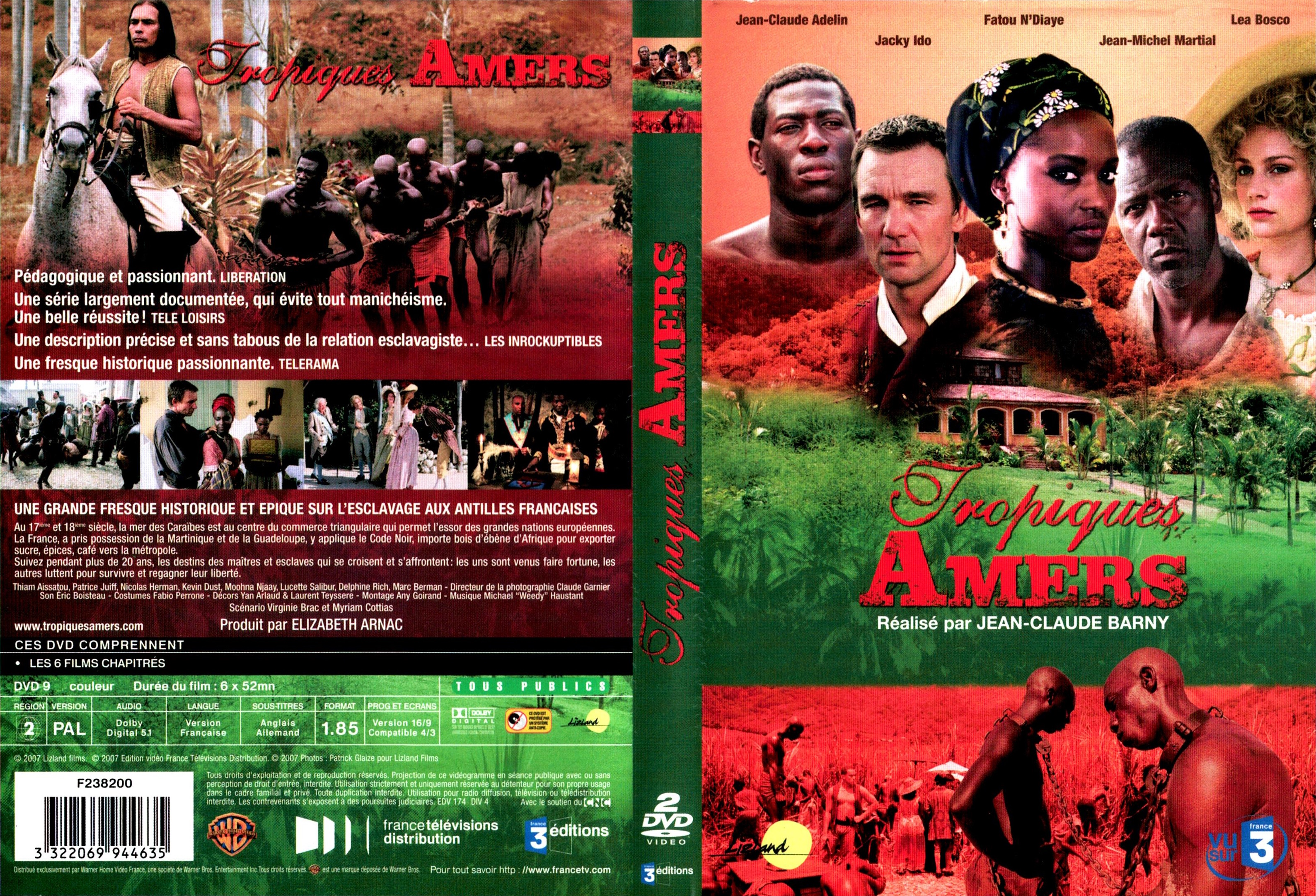 Jaquette DVD Tropiques Amers
