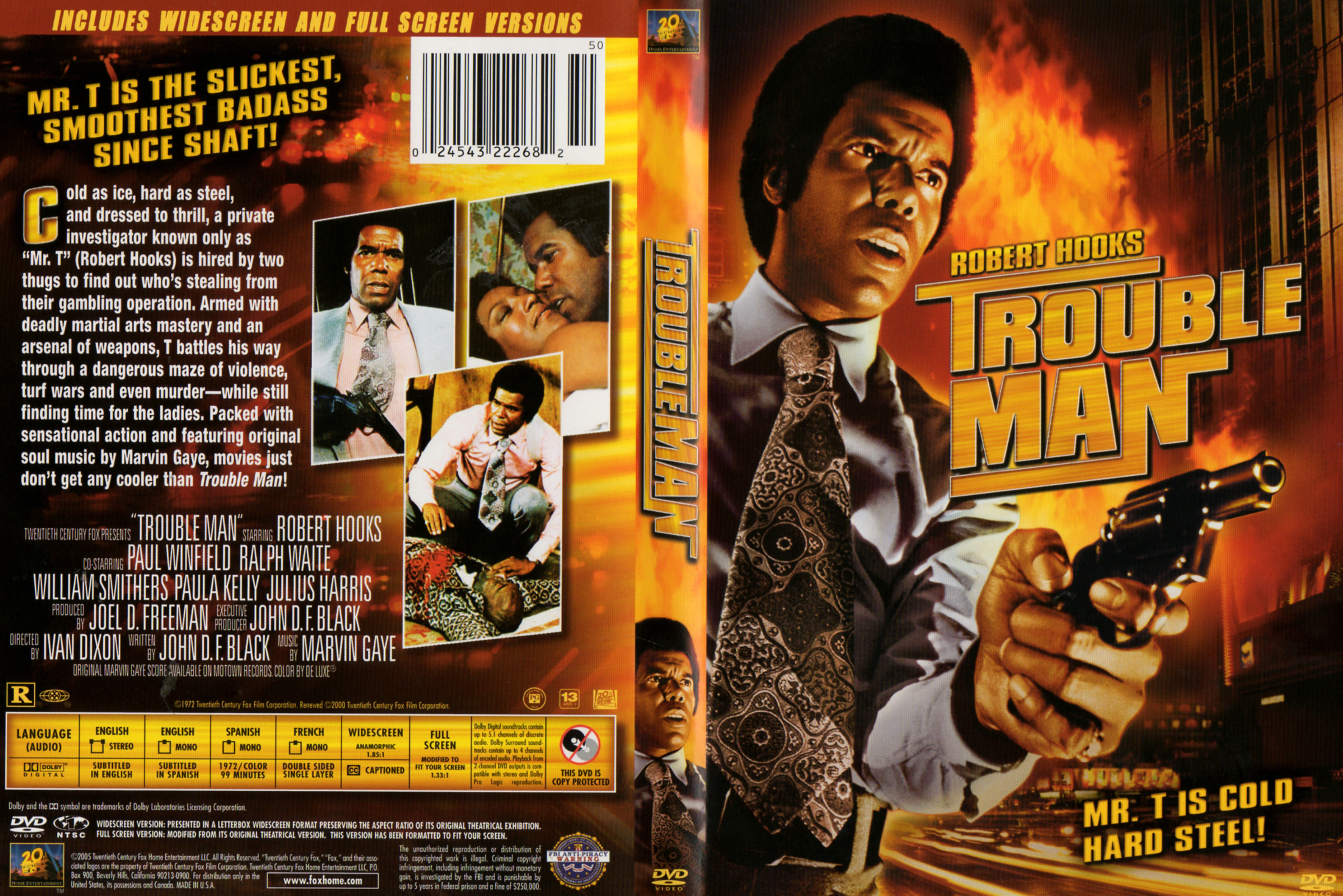 Jaquette DVD Trouble man Zone 1