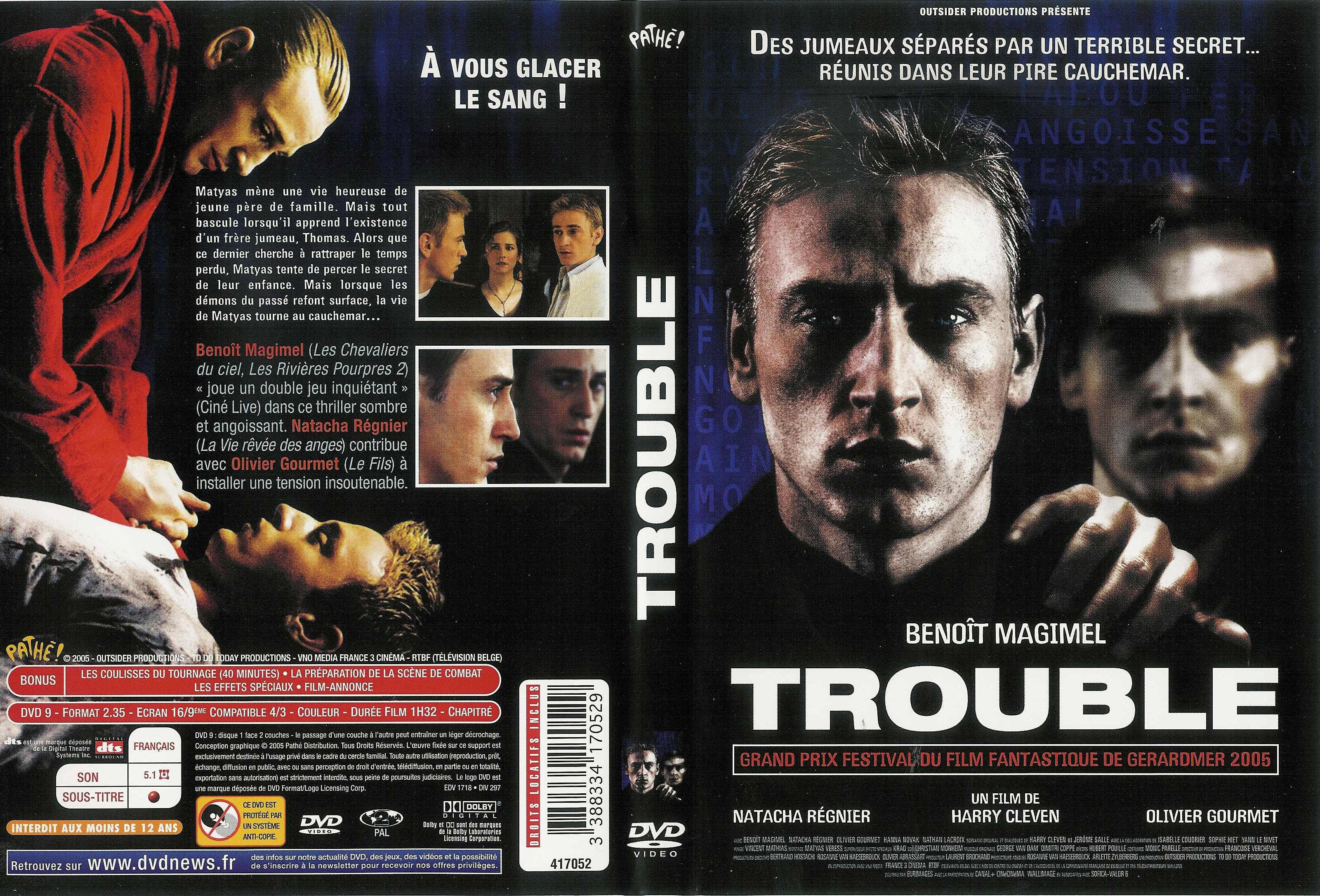 Jaquette DVD Trouble v2
